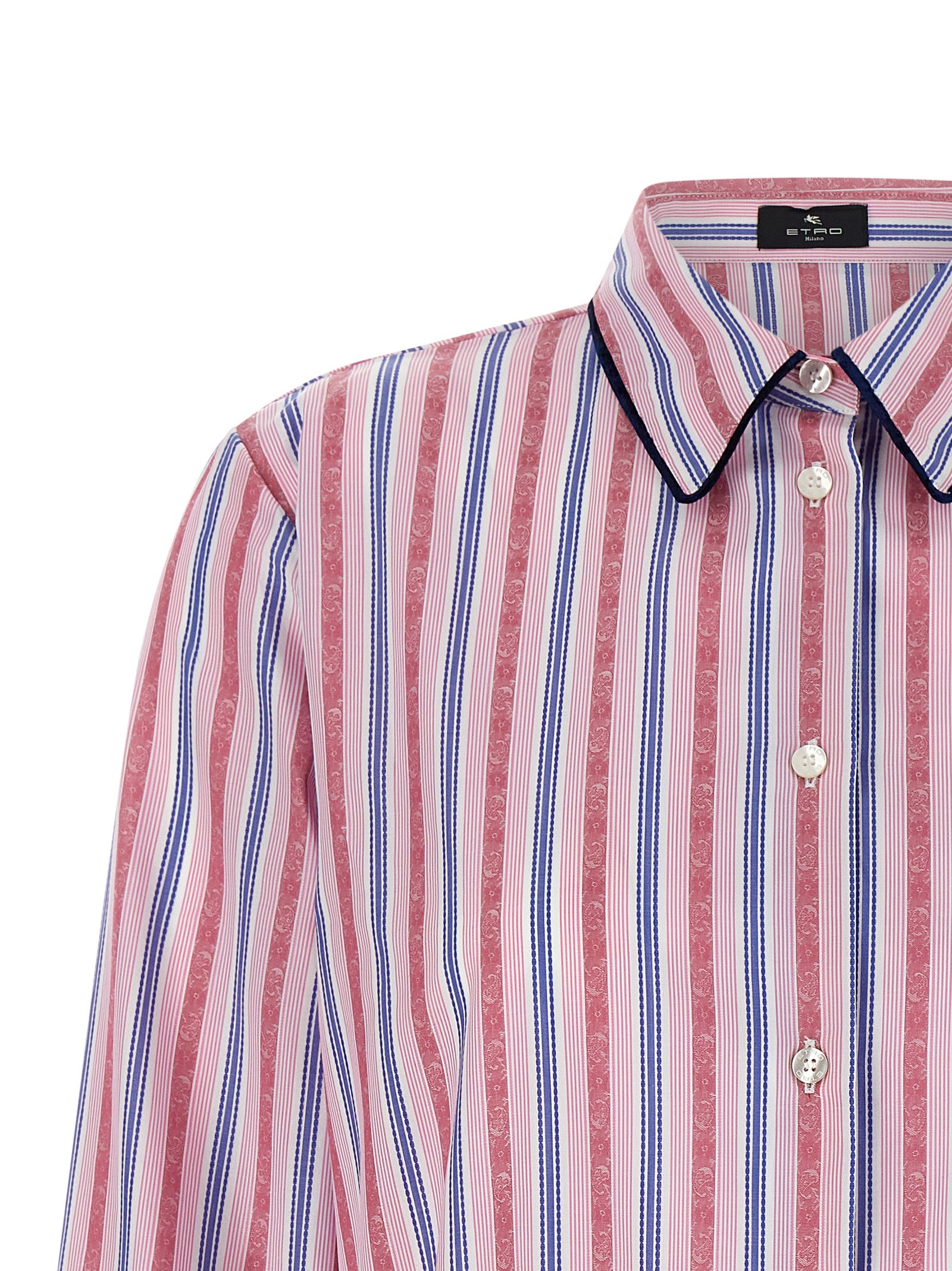 Etro Mehrfarbige Baumwollbluse