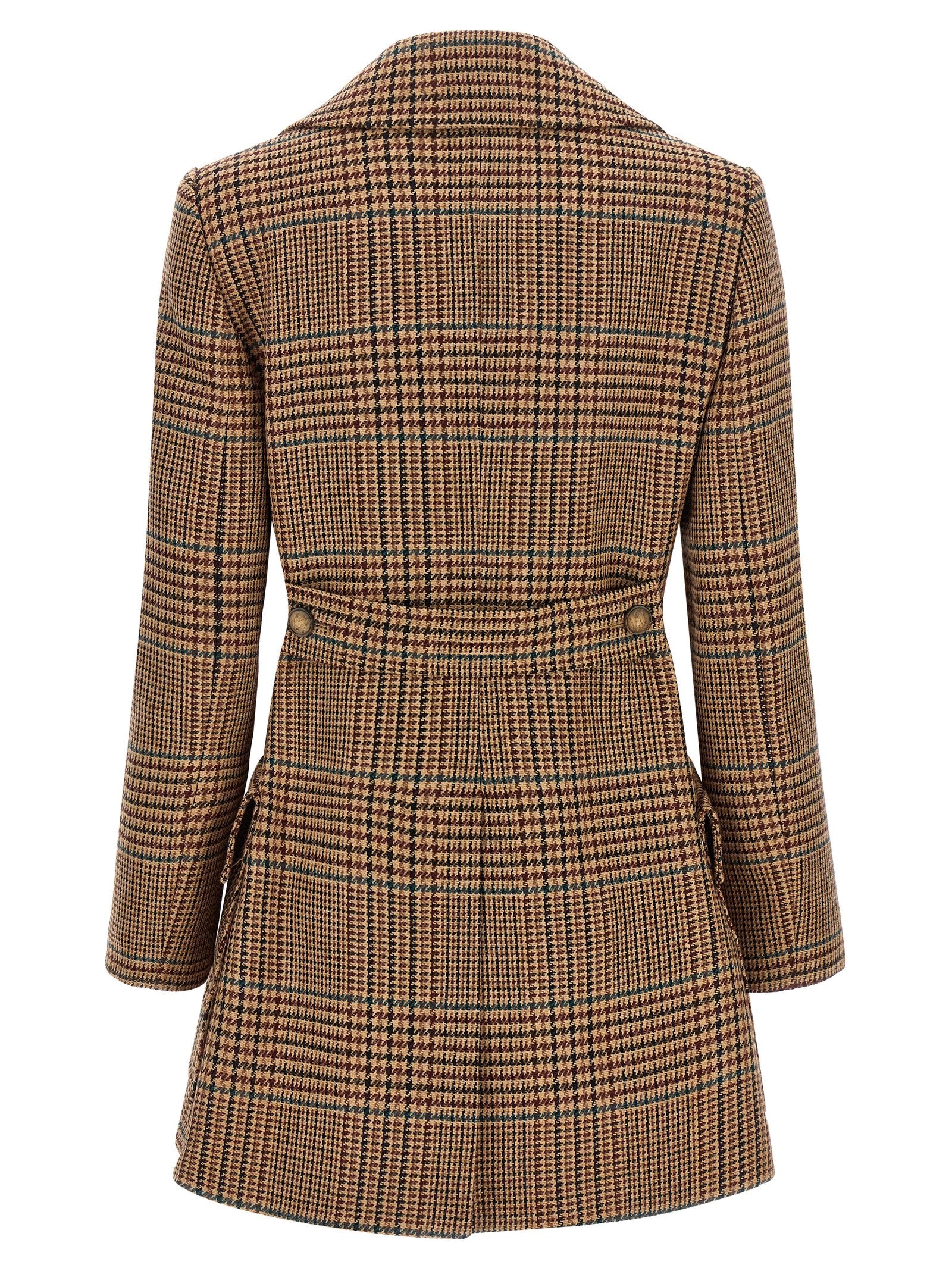Etro Brauner Wollmantel