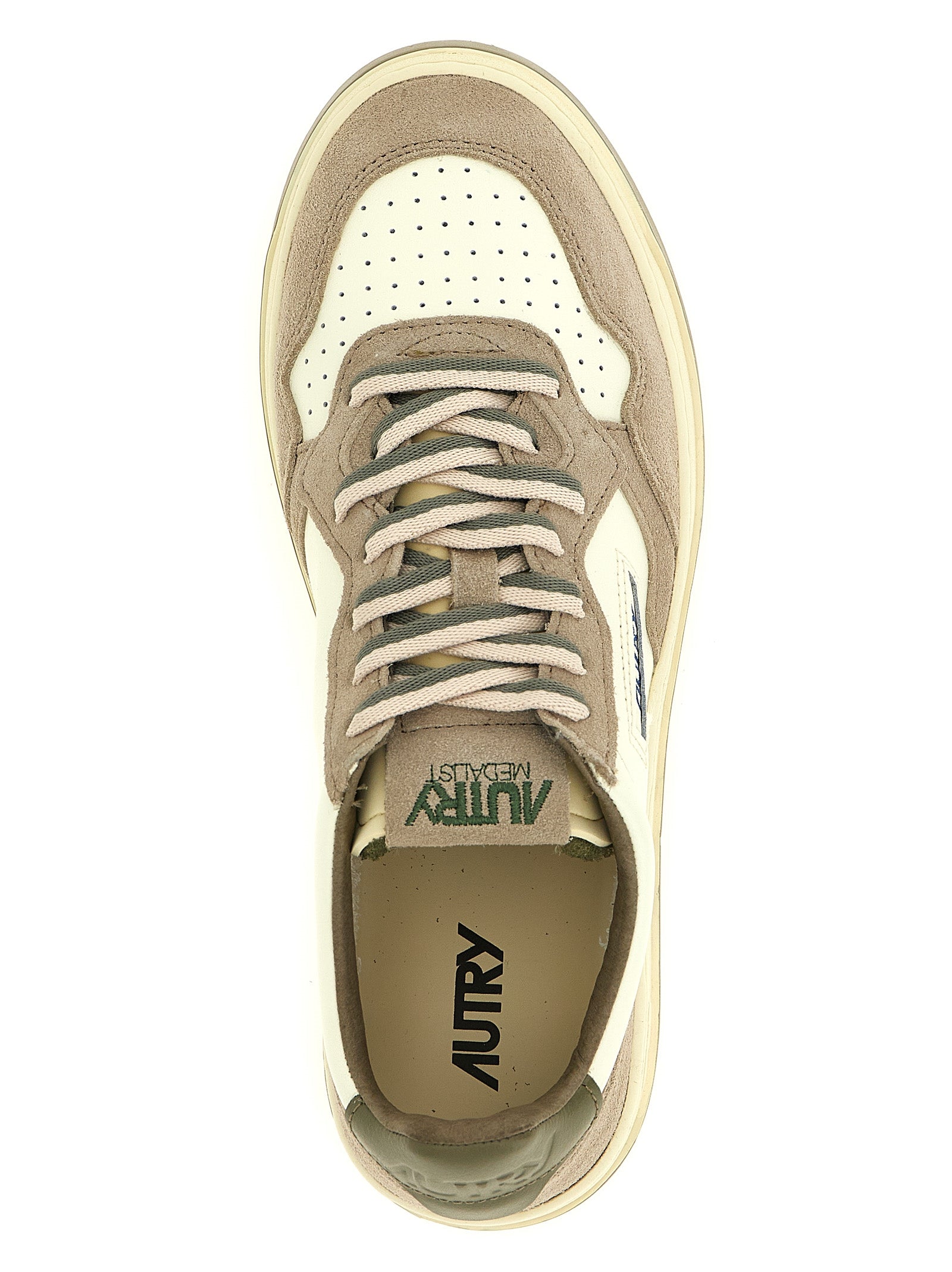Autry Mehrfarbige Sneaker aus Rindsleder im Athletic-Stil