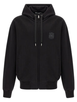 Dolce & Gabbana Schwarzer Baumwoll-Sweatshirt