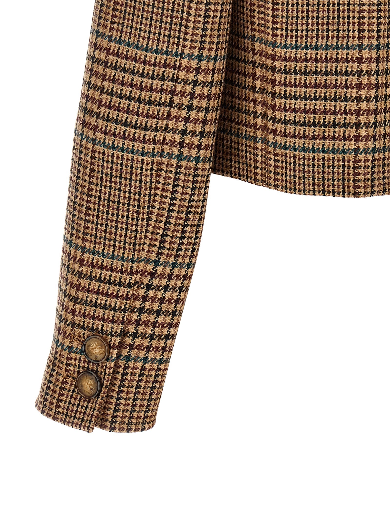 Etro Brauner Wollblazer