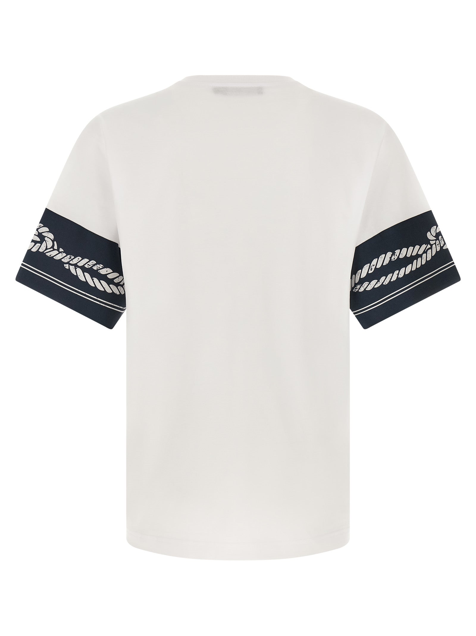 Dolce & Gabbana Blaues Baumwoll-T-Shirt