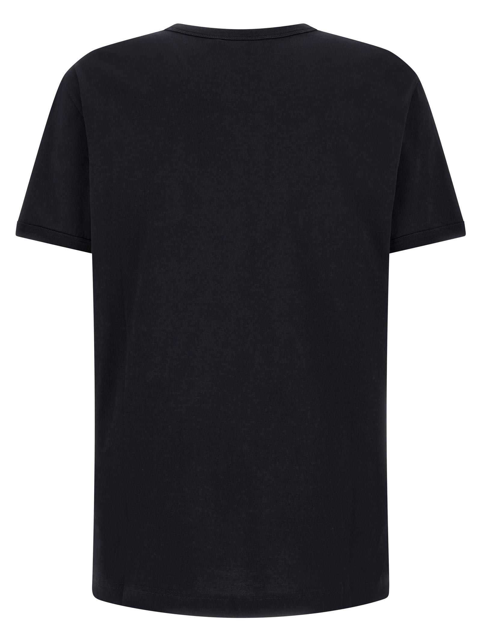 Dolce & Gabbana Blaues Baumwoll-T-Shirt