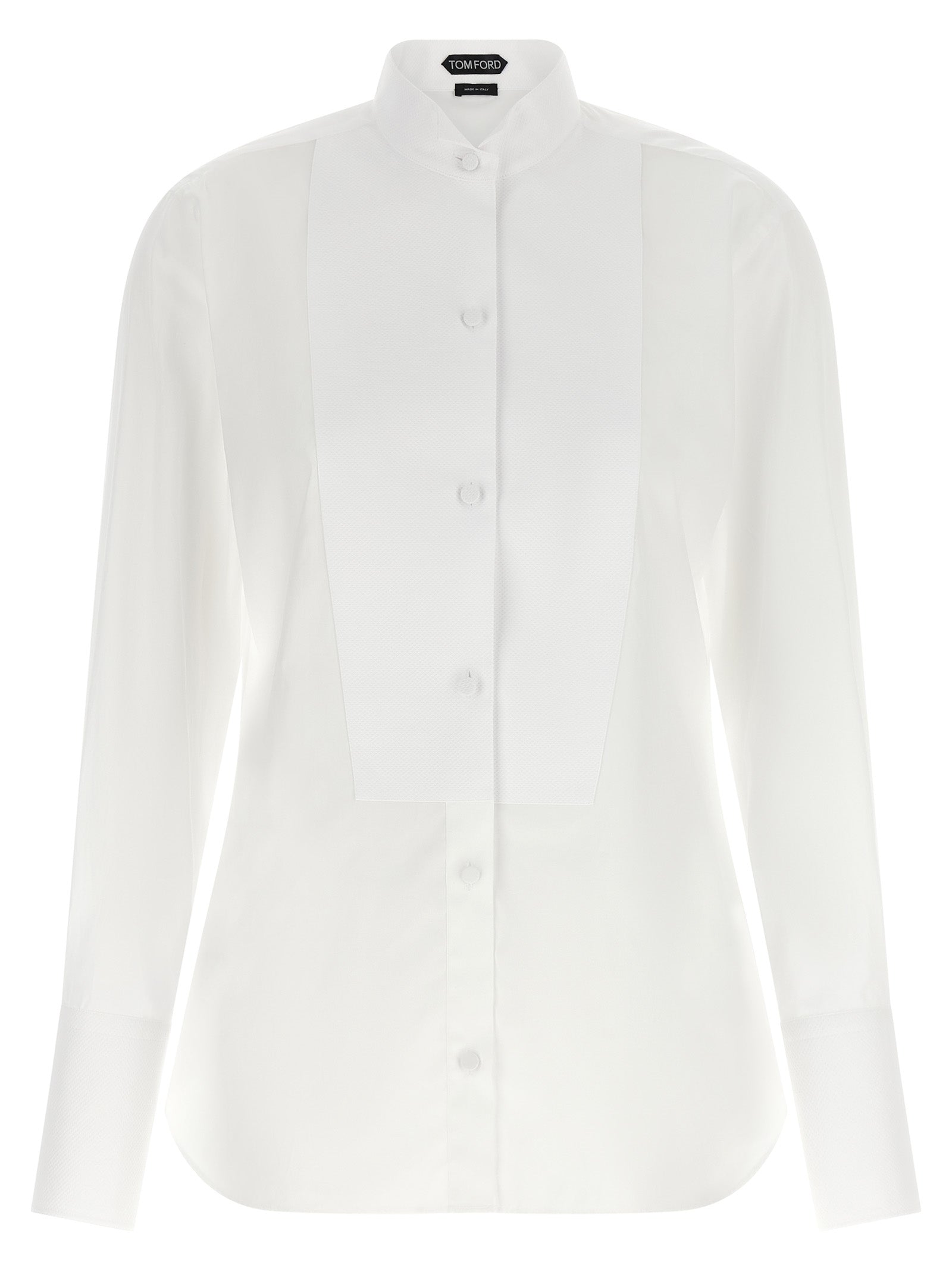 Tom Ford Weiße Baumwollbluse