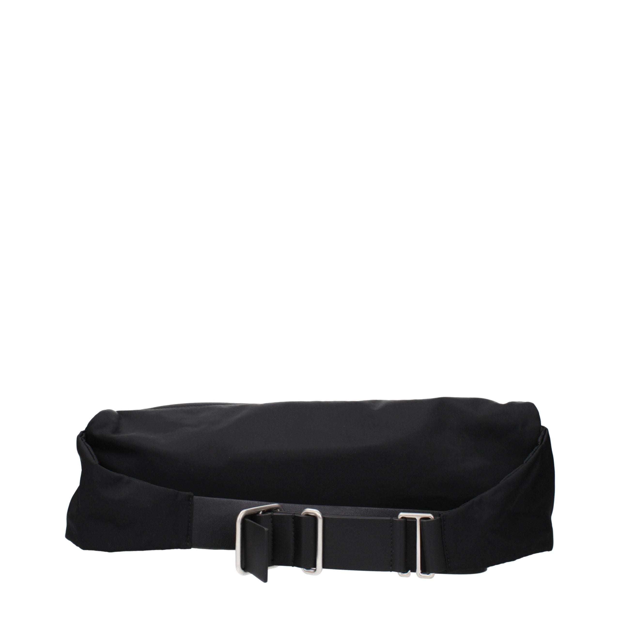 Jil Sander Schwarzer Rucksack aus Stoff