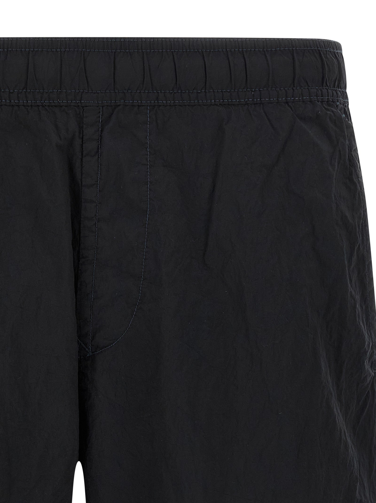 Stone Island Blaue Badeshorts aus Polyamid