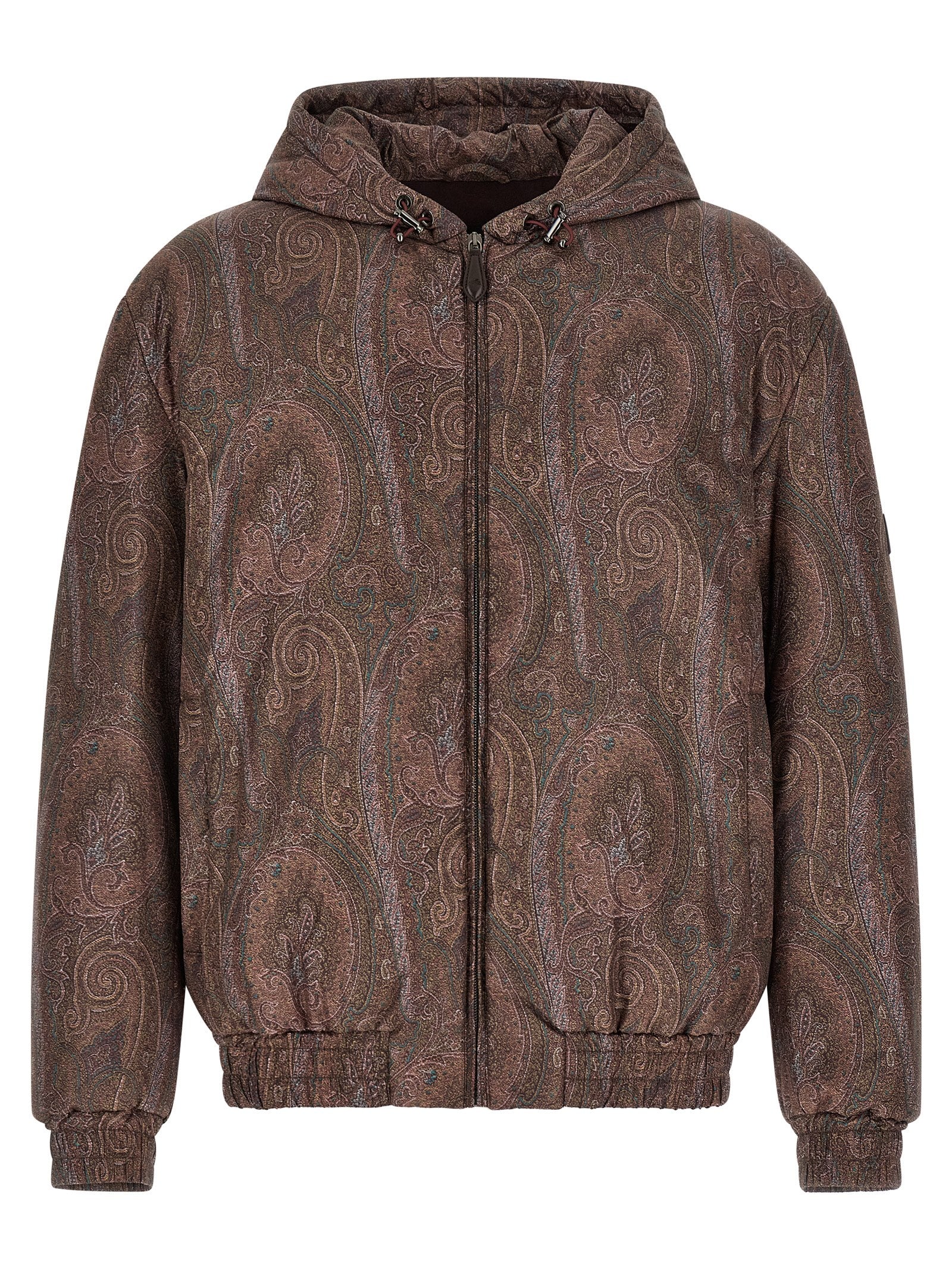 Etro Brauner Polyester-Bomber