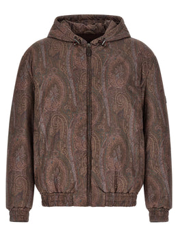 Etro Brauner Polyester-Bomber