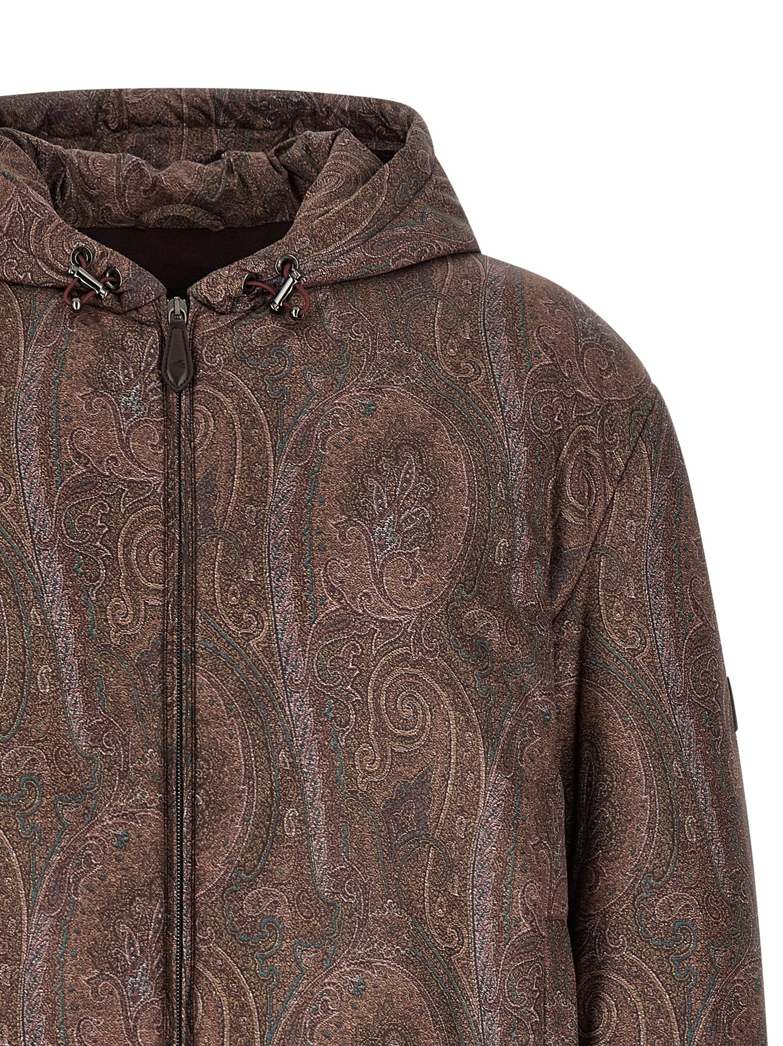 Etro Brauner Polyester-Bomber