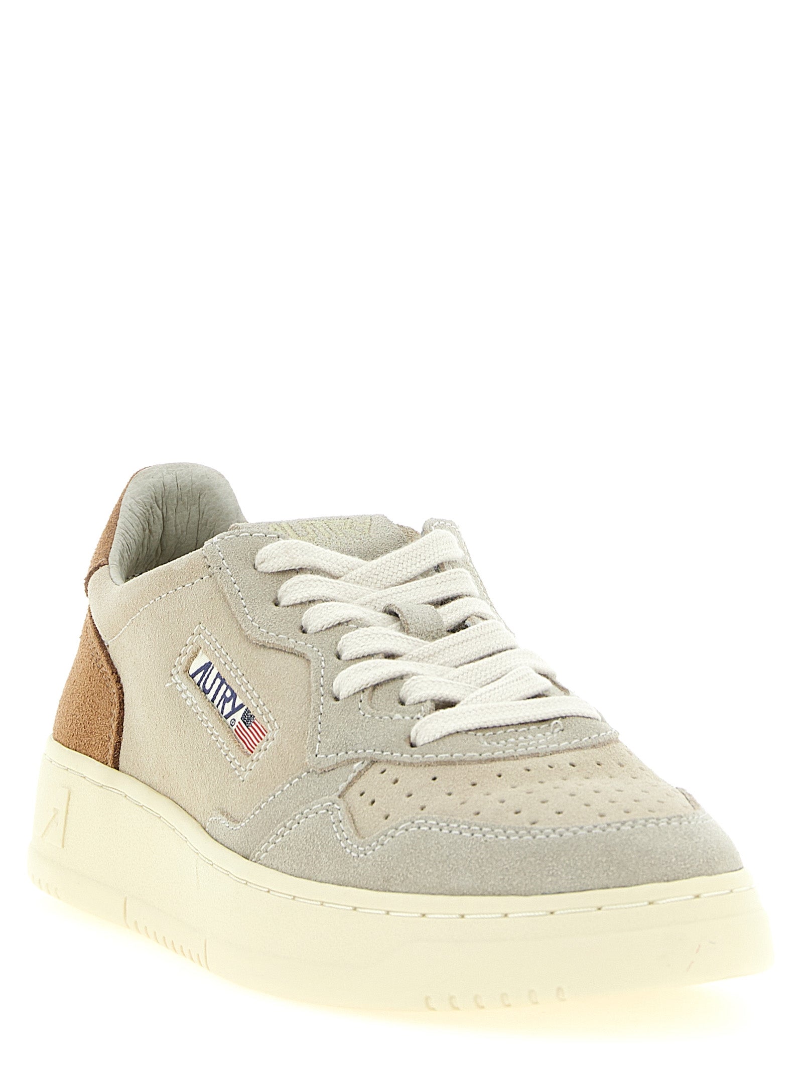 Autry Mehrfarbige Wildleder-Sneaker im Athletic-Look