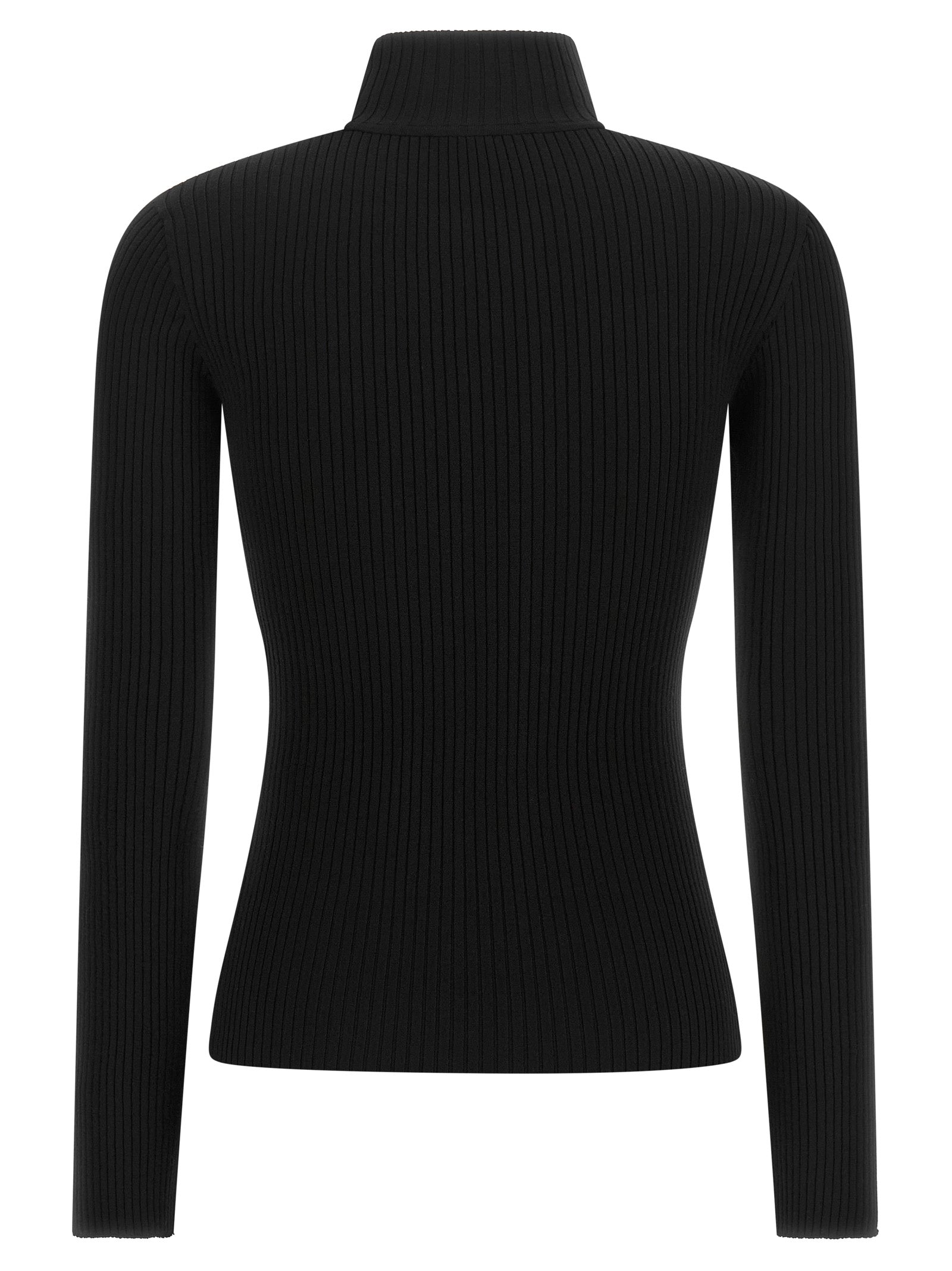 Courrèges Schwarzer Cardigan aus Viskose