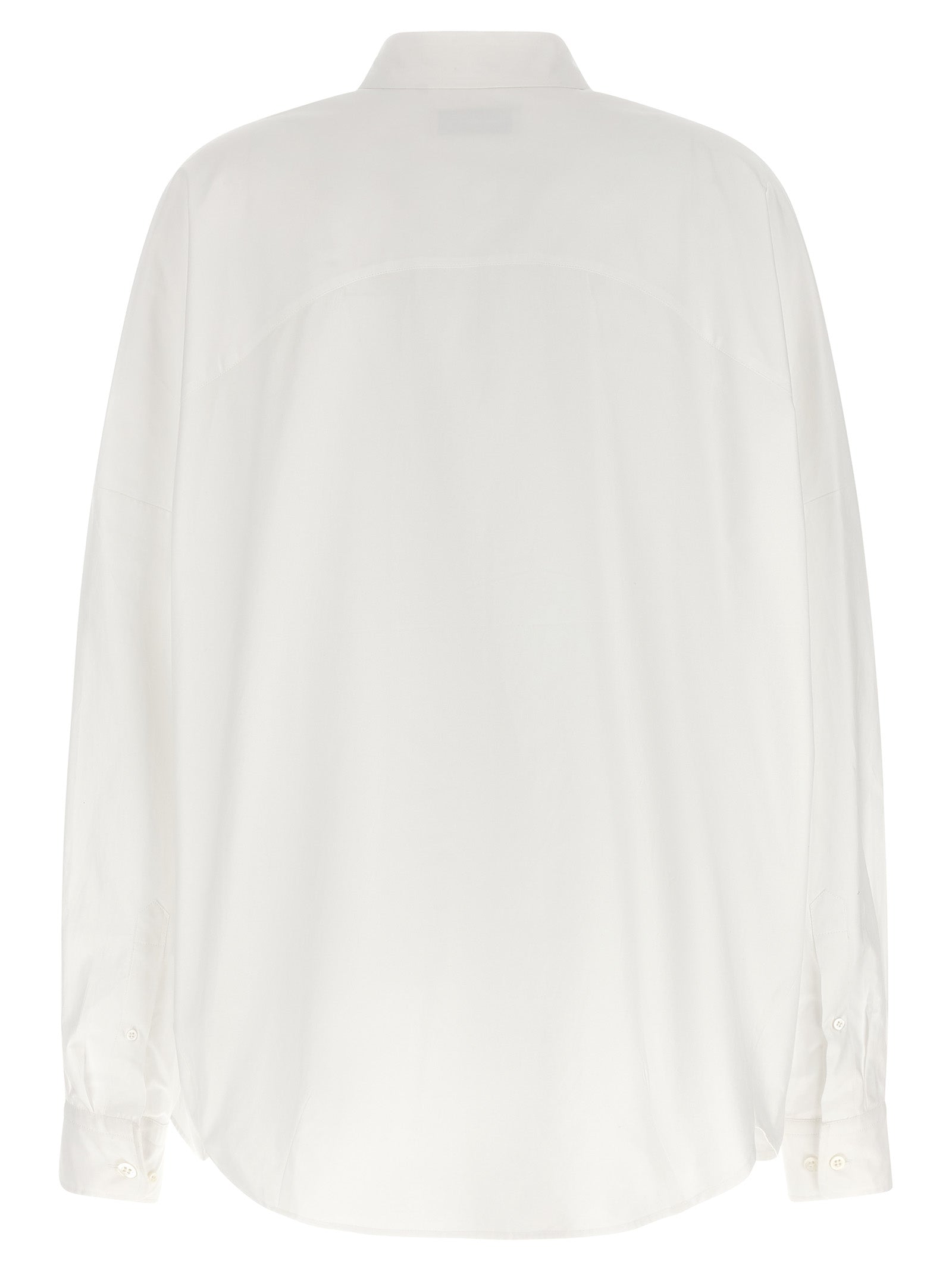 Dries Van Noten Weiße Baumwollbluse