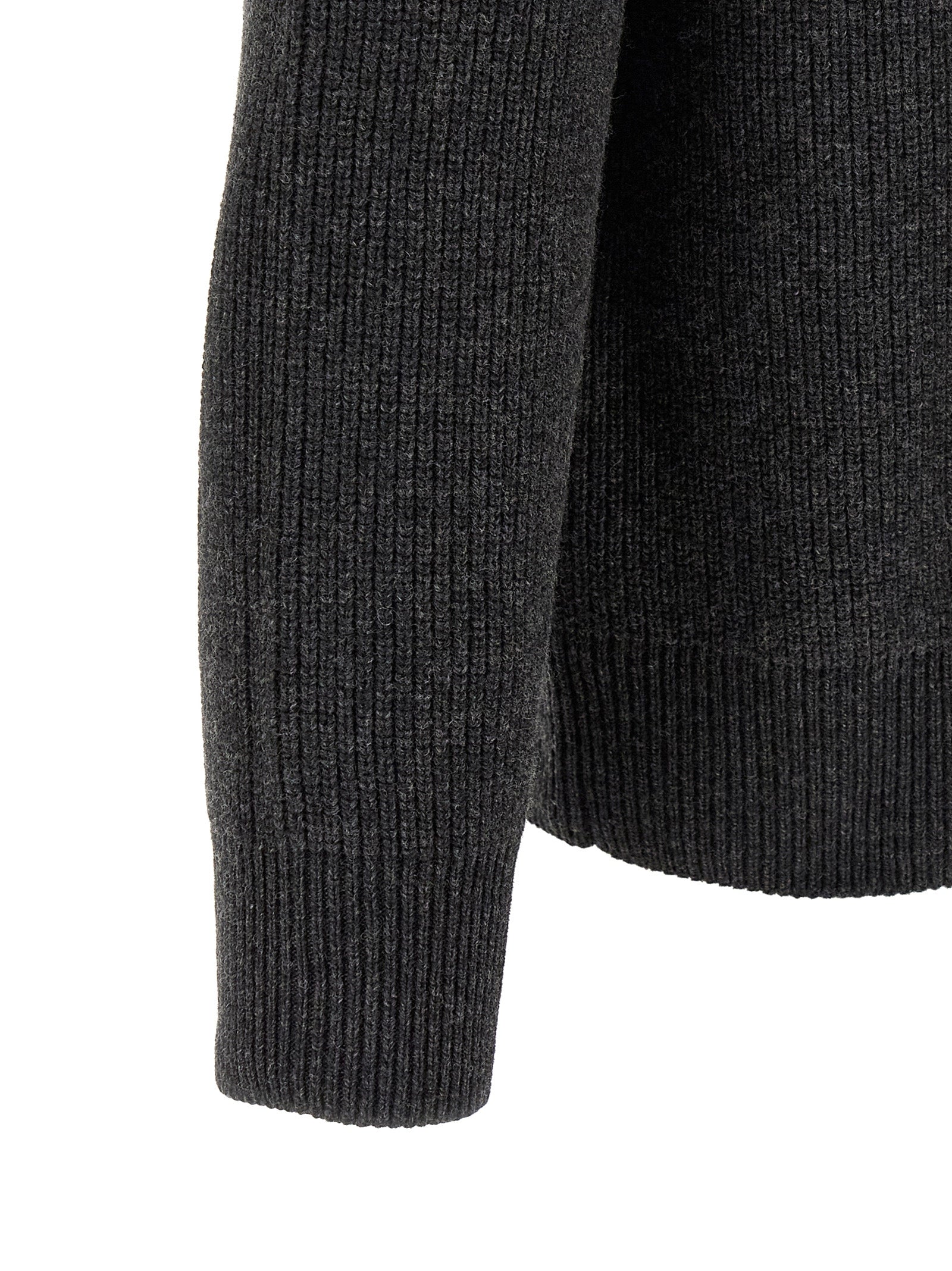 J.W.Anderson Grauer Wollcardigan