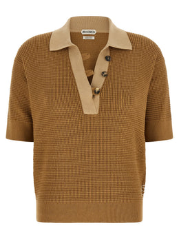 J.W.Anderson Beige Cotton Polo Shirt