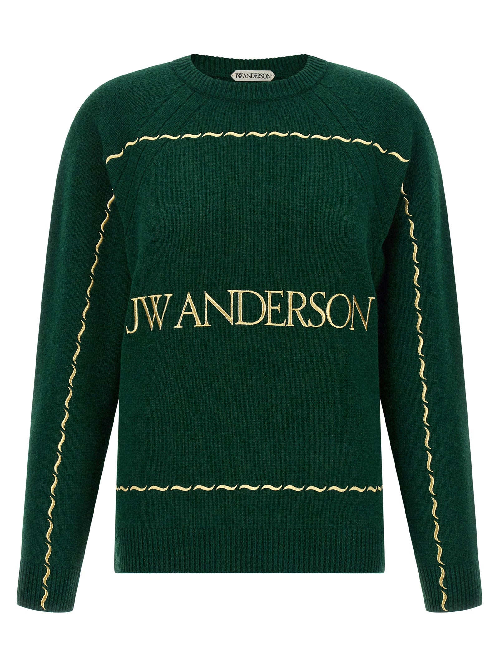 J.W.Anderson Zweifarbige Wollstrickjacke