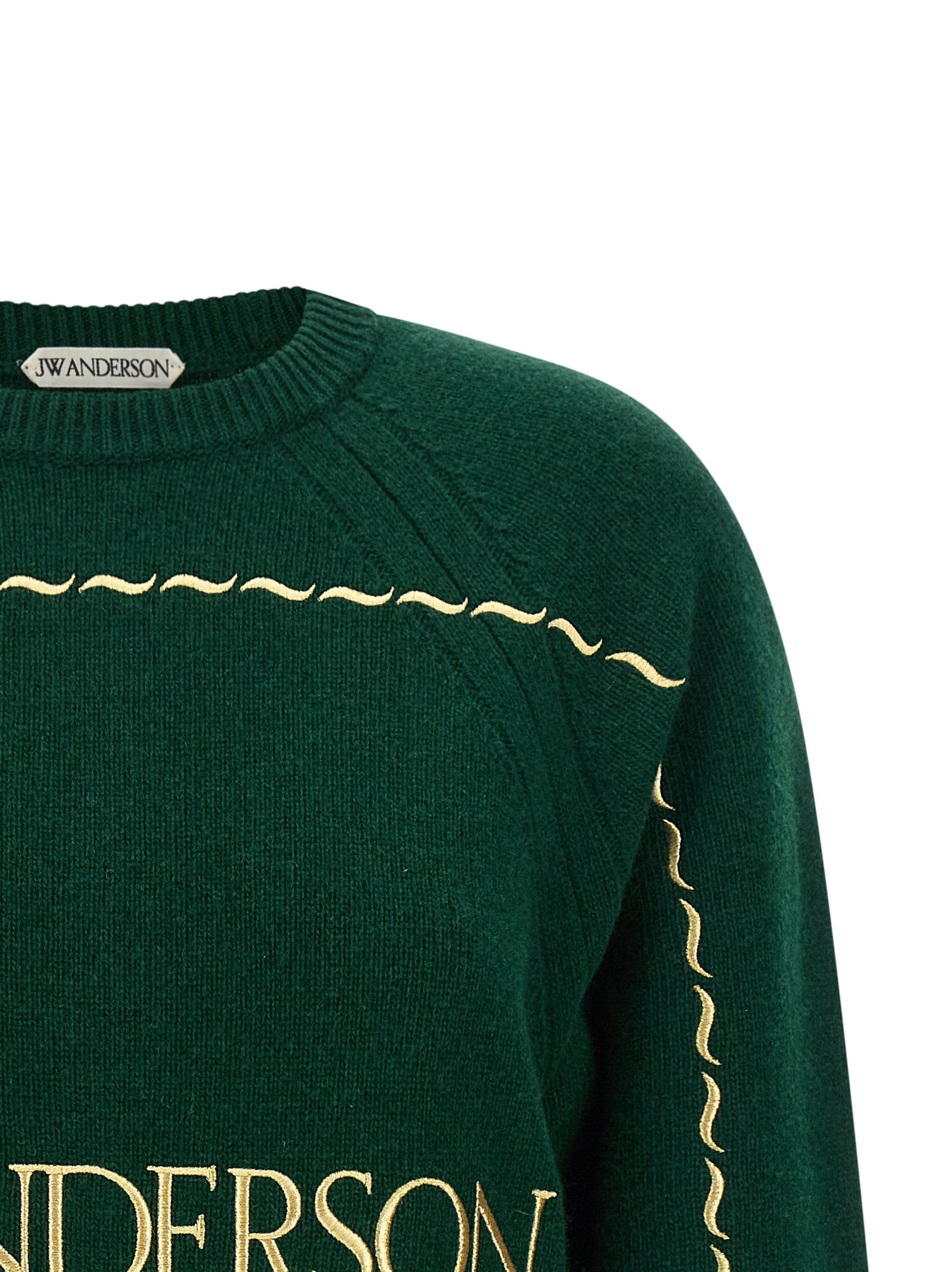 J.W.Anderson Zweifarbige Wollstrickjacke