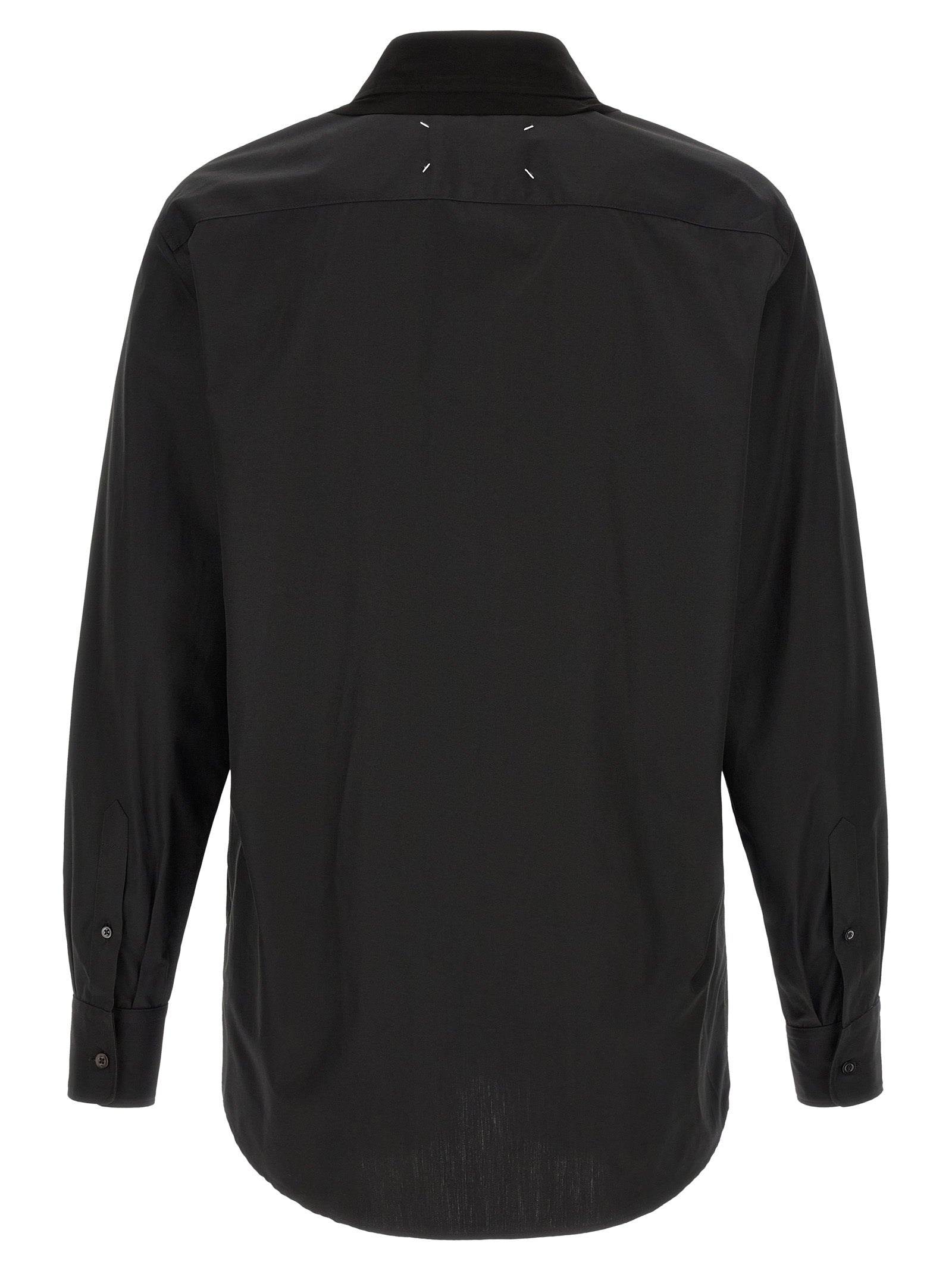 Maison Margiela Schwarze Baumwollbluse