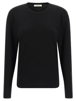 Lemaire Schwarzer Baumwollcardigan