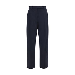 The Latest Blaue Zigarettenhose aus Polyester