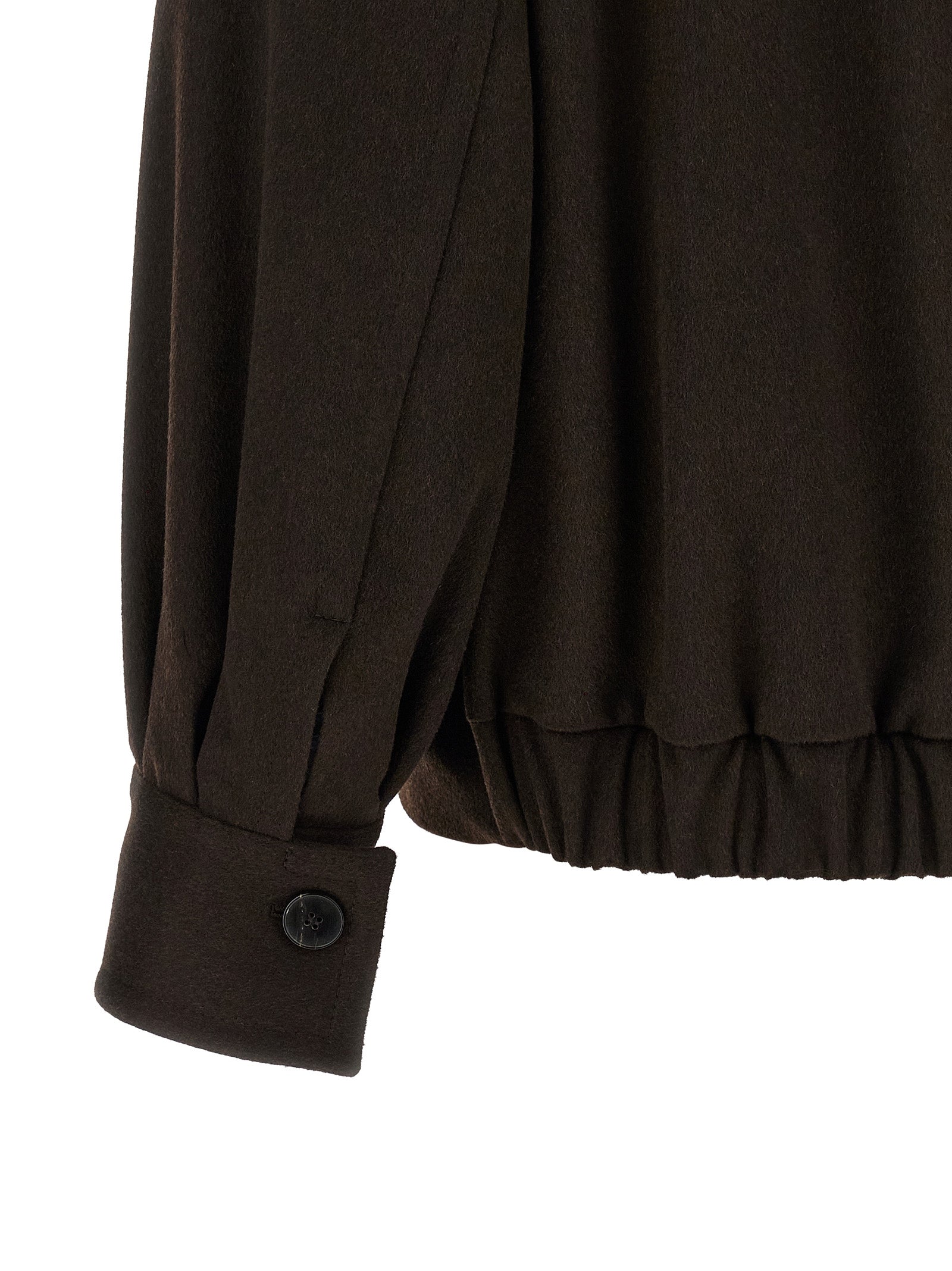 Alberto Biani Brauner Woll-Bomber