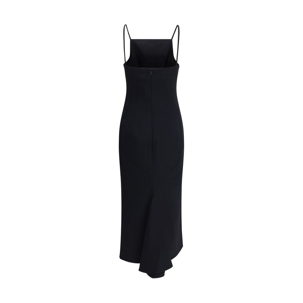 Givenchy Schwarzes Viskose-Freizeitkleid