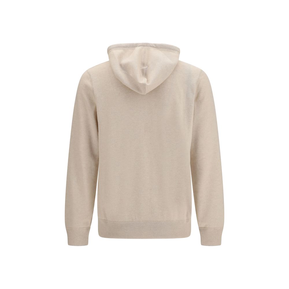 Brunello Cucinelli Beige Kaschmir-Sweatshirt