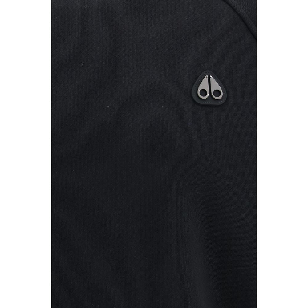 Moose Knuckles Schwarzer Polyester-Sweatshirt