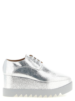 Stella McCartney Silberne EVA Flats