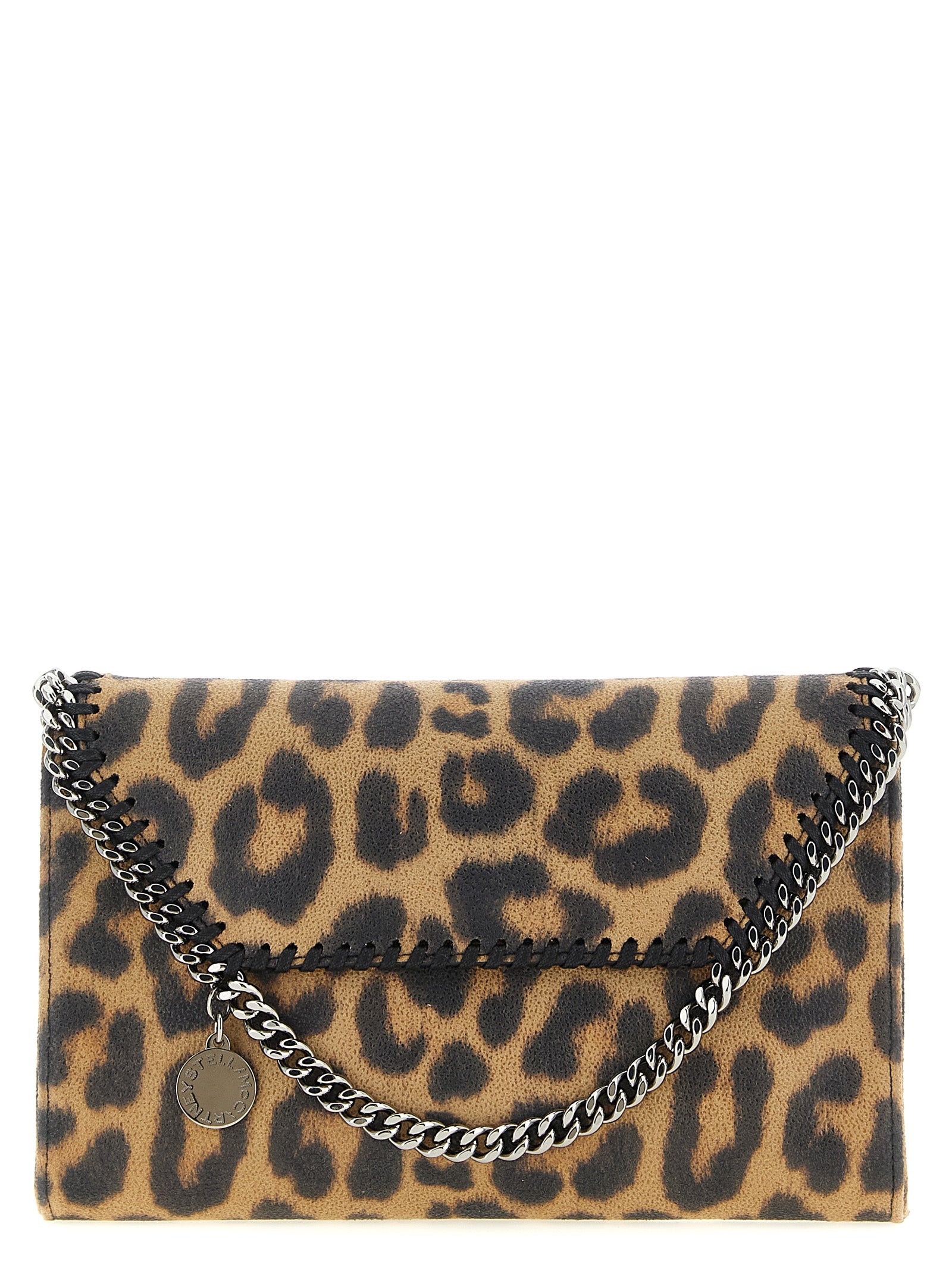 Stella McCartney Braune Clutch aus Polyester