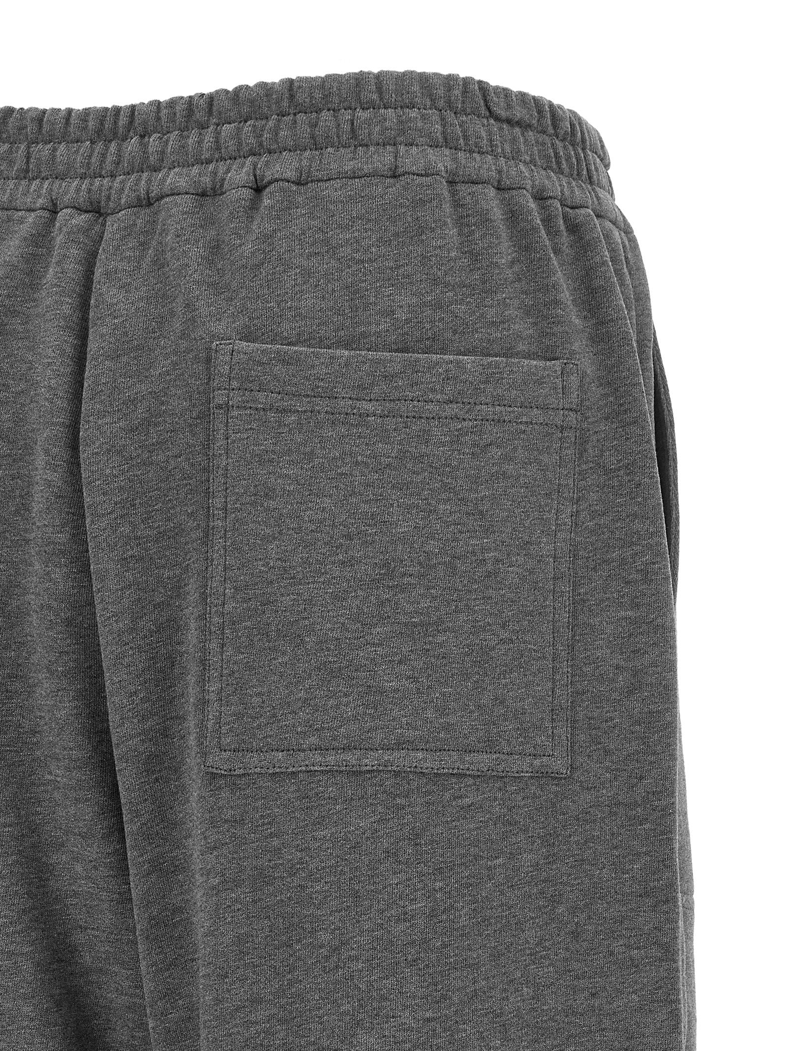 Brunello Cucinelli Graue Baumwoll-Jogginghose (Sporthose)