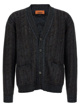 Missoni Blauer Cardigan aus Viskose
