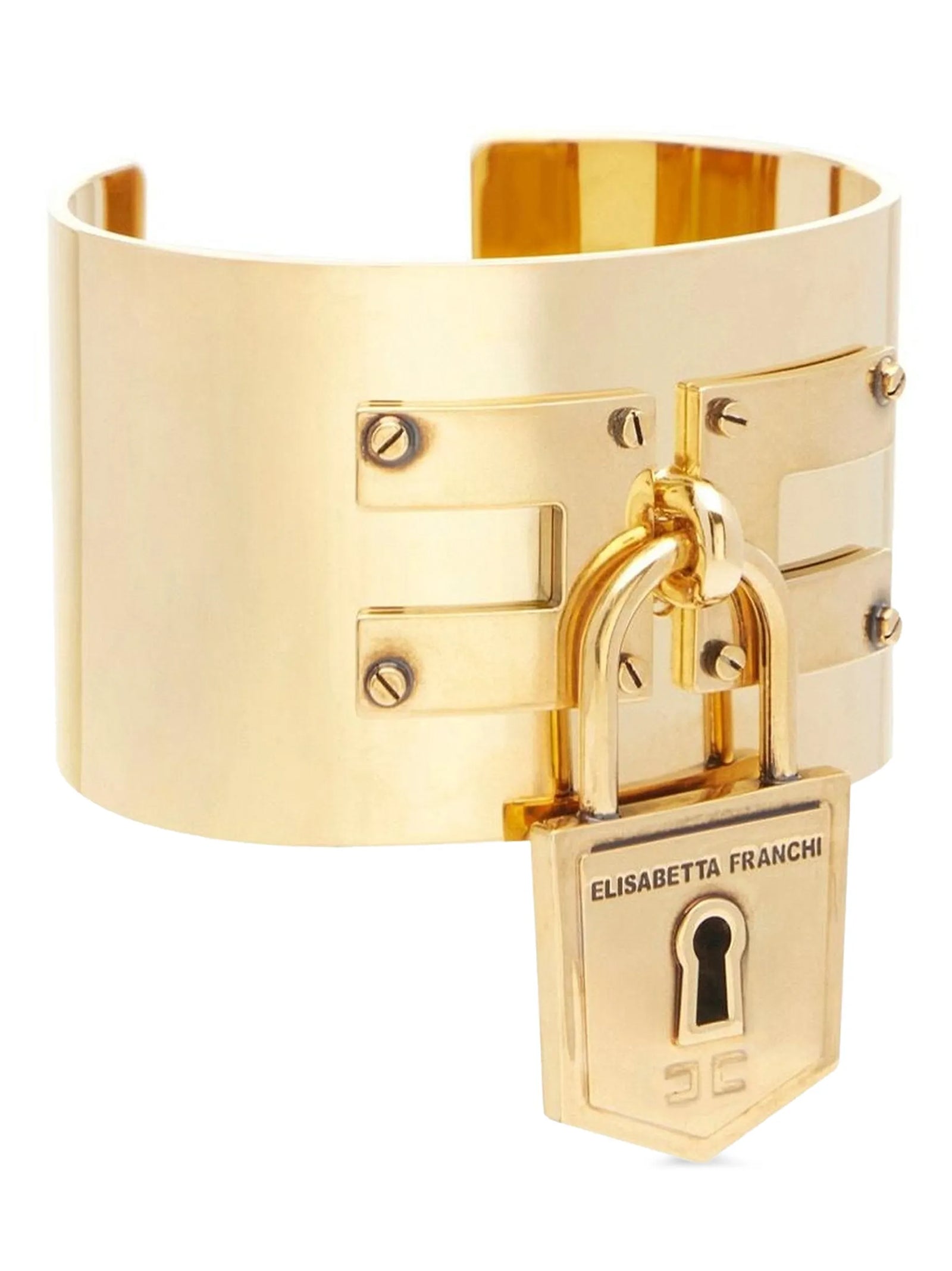 Elisabetta Franchi Armband aus Goldmessing
