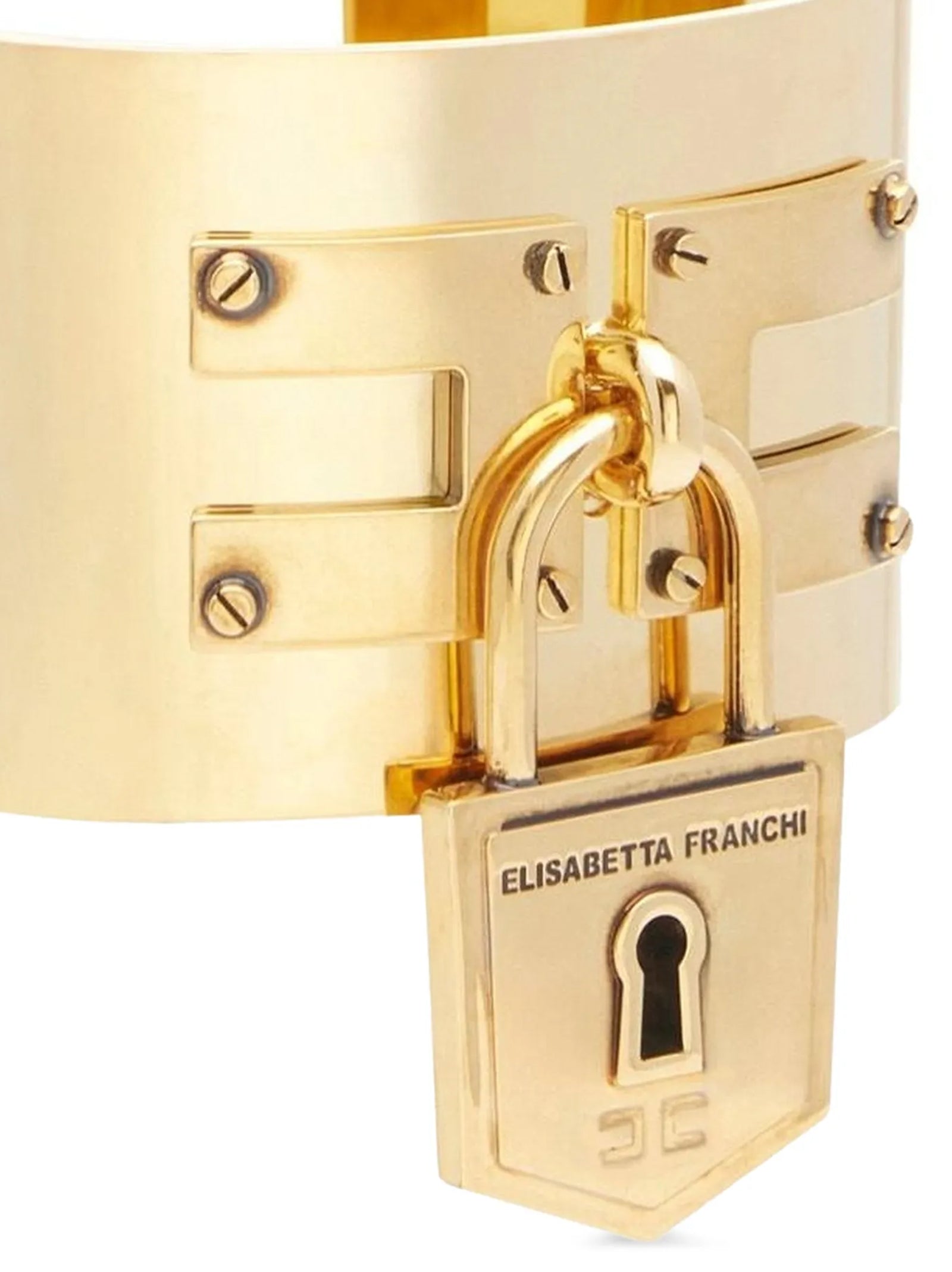 Elisabetta Franchi Armband aus Goldmessing