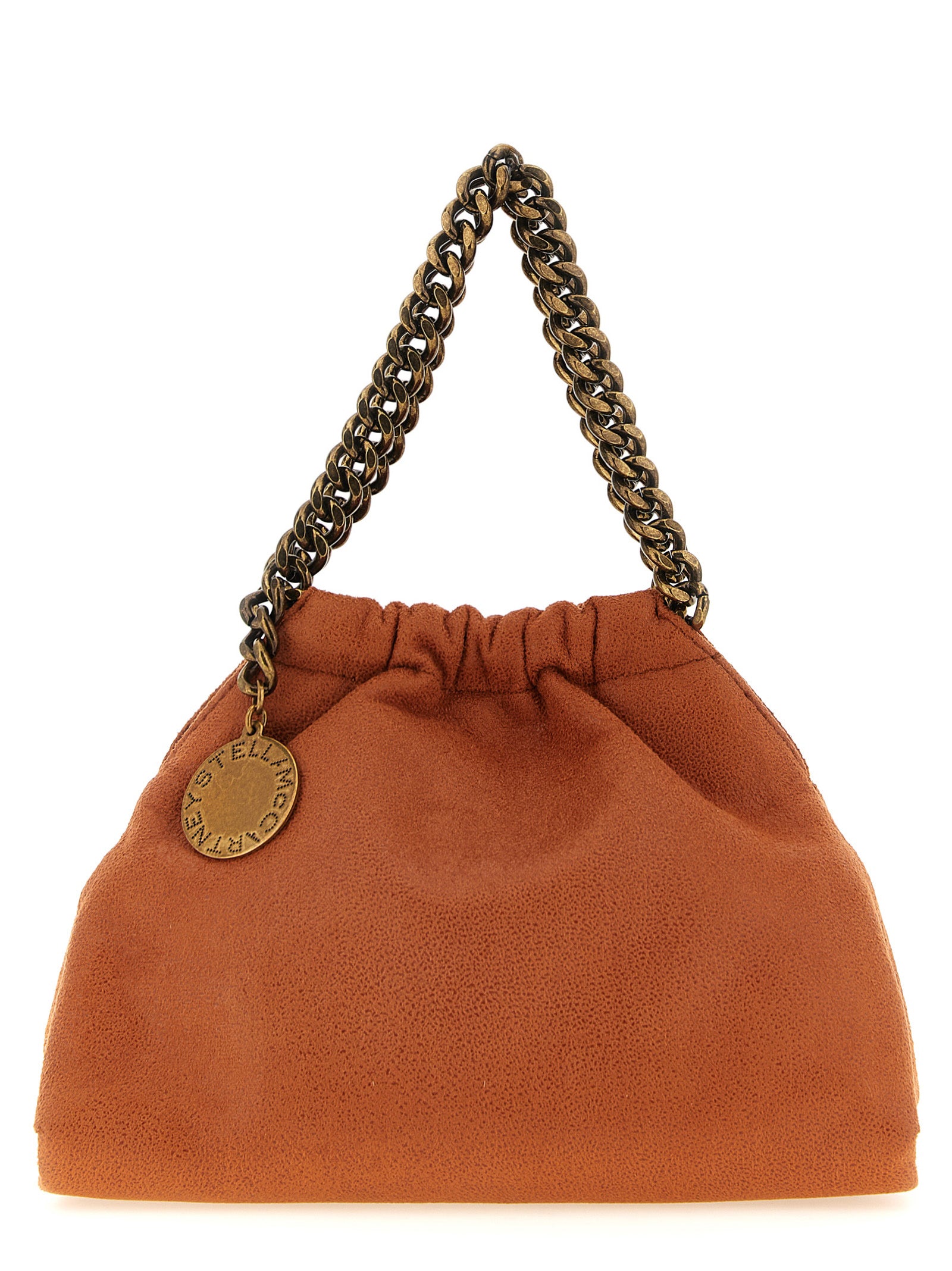 Stella McCartney Orange Schultertasche aus Polyester