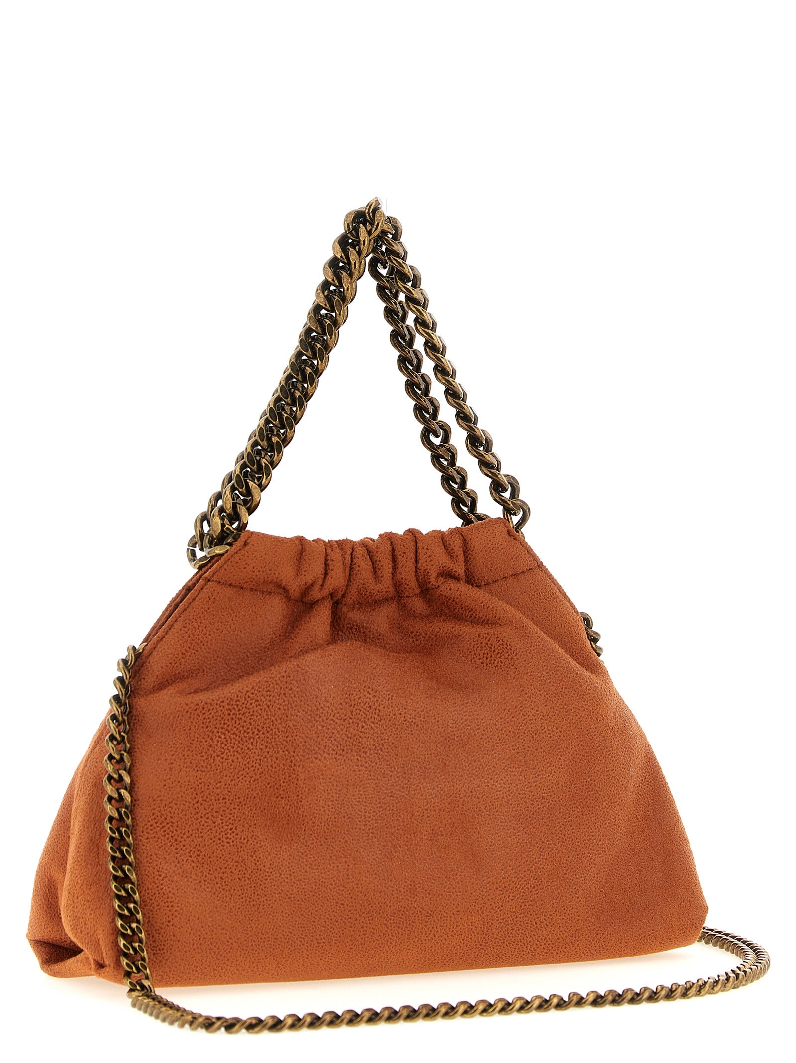 Stella McCartney Orange Schultertasche aus Polyester