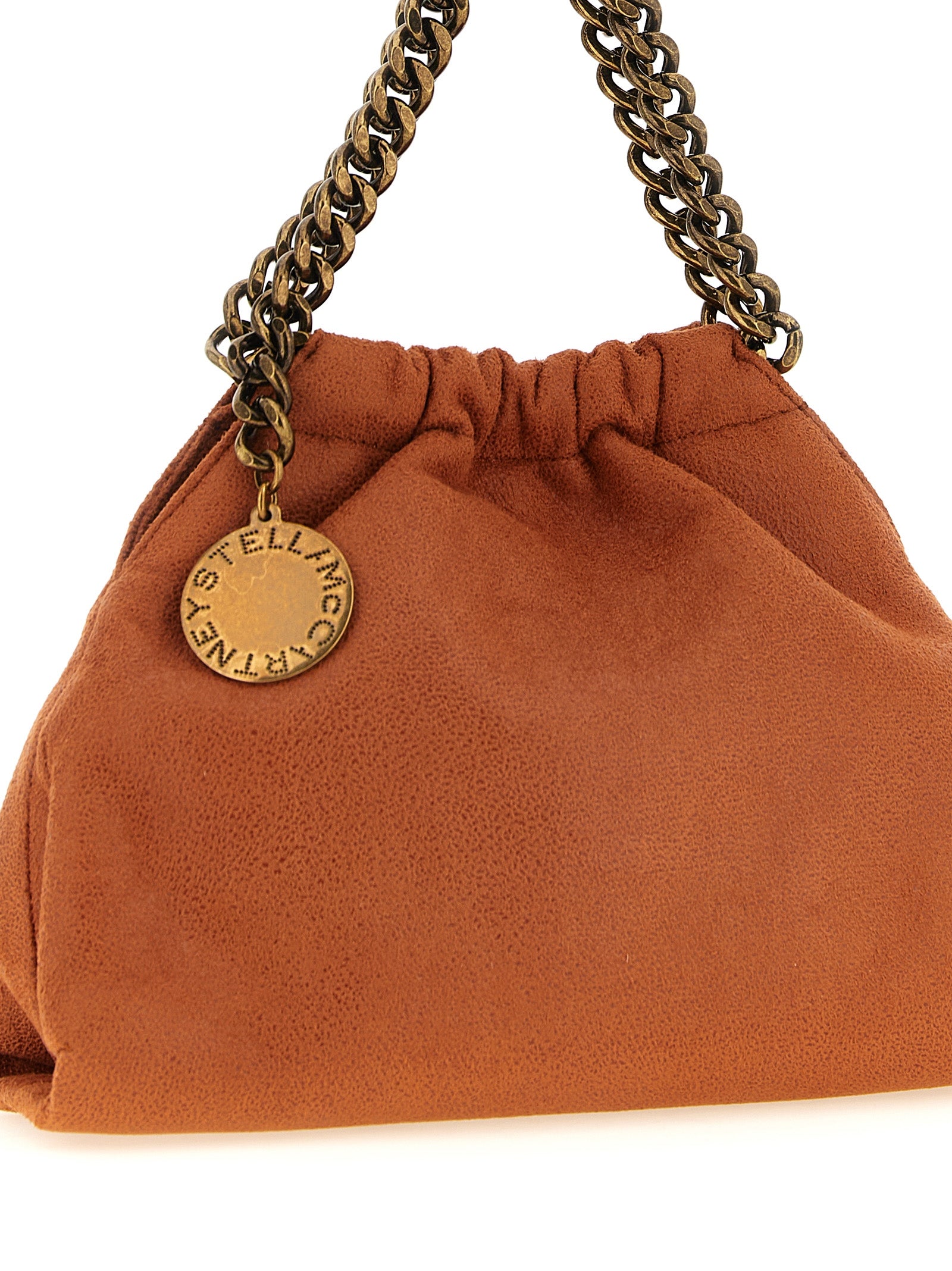 Stella McCartney Orange Schultertasche aus Polyester