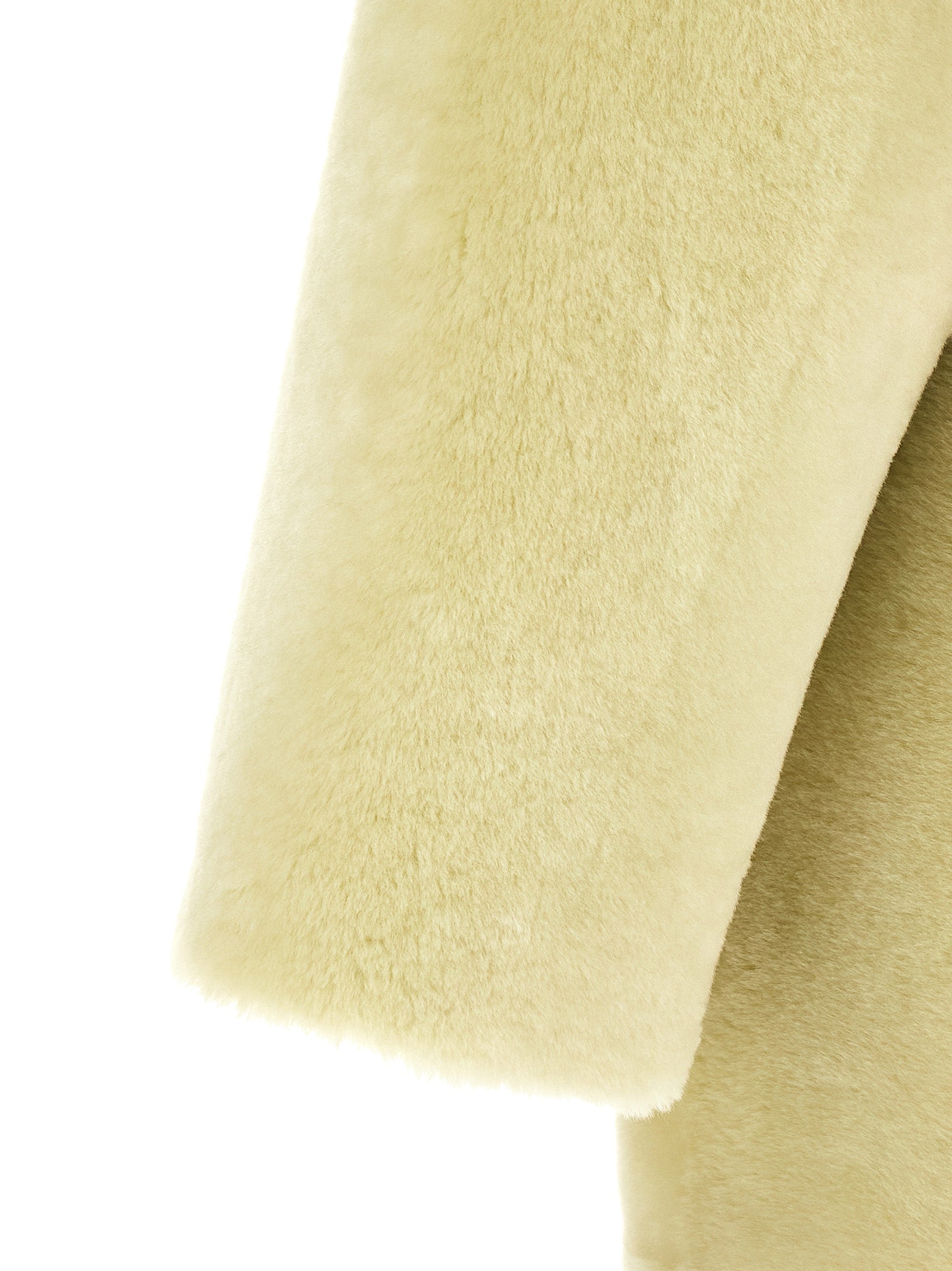 BLANCHA Zweifarbiger Lammfellmantel