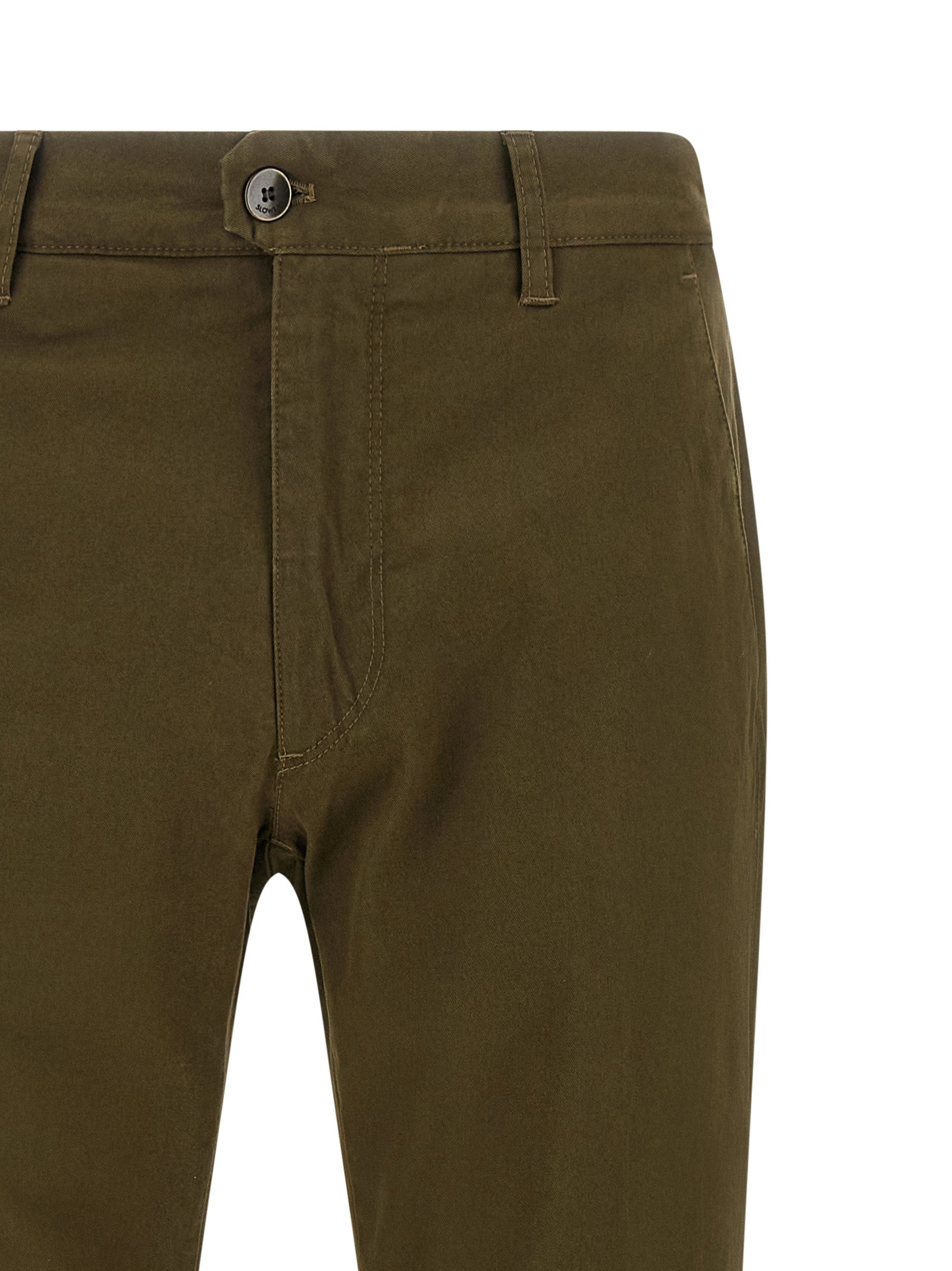 Incotex Zweifarbige Baumwoll-Freizeithose