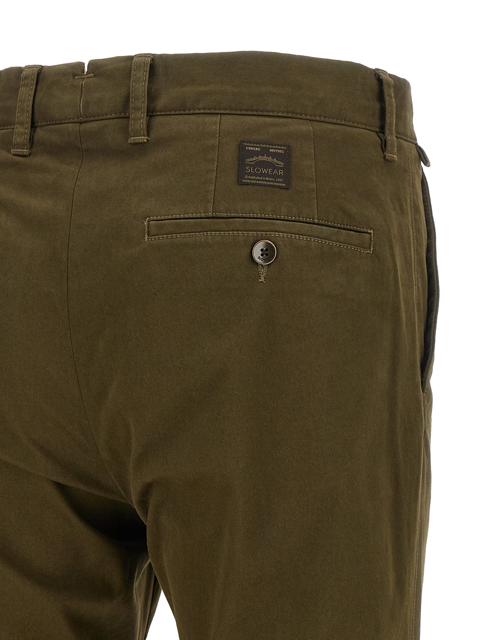 Incotex Zweifarbige Baumwoll-Freizeithose
