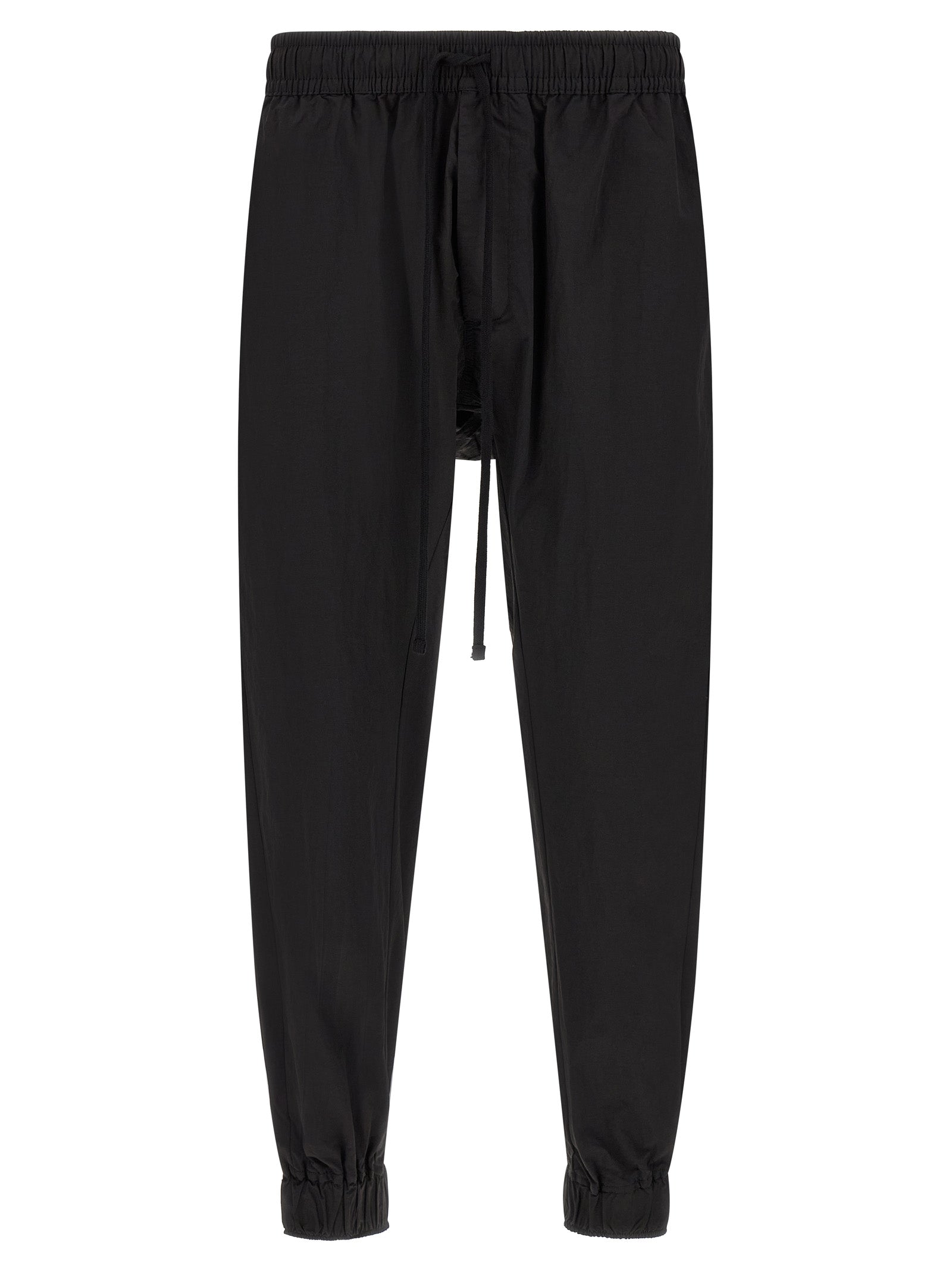 Thom Krom Schwarze Polyamid-Freizeithose