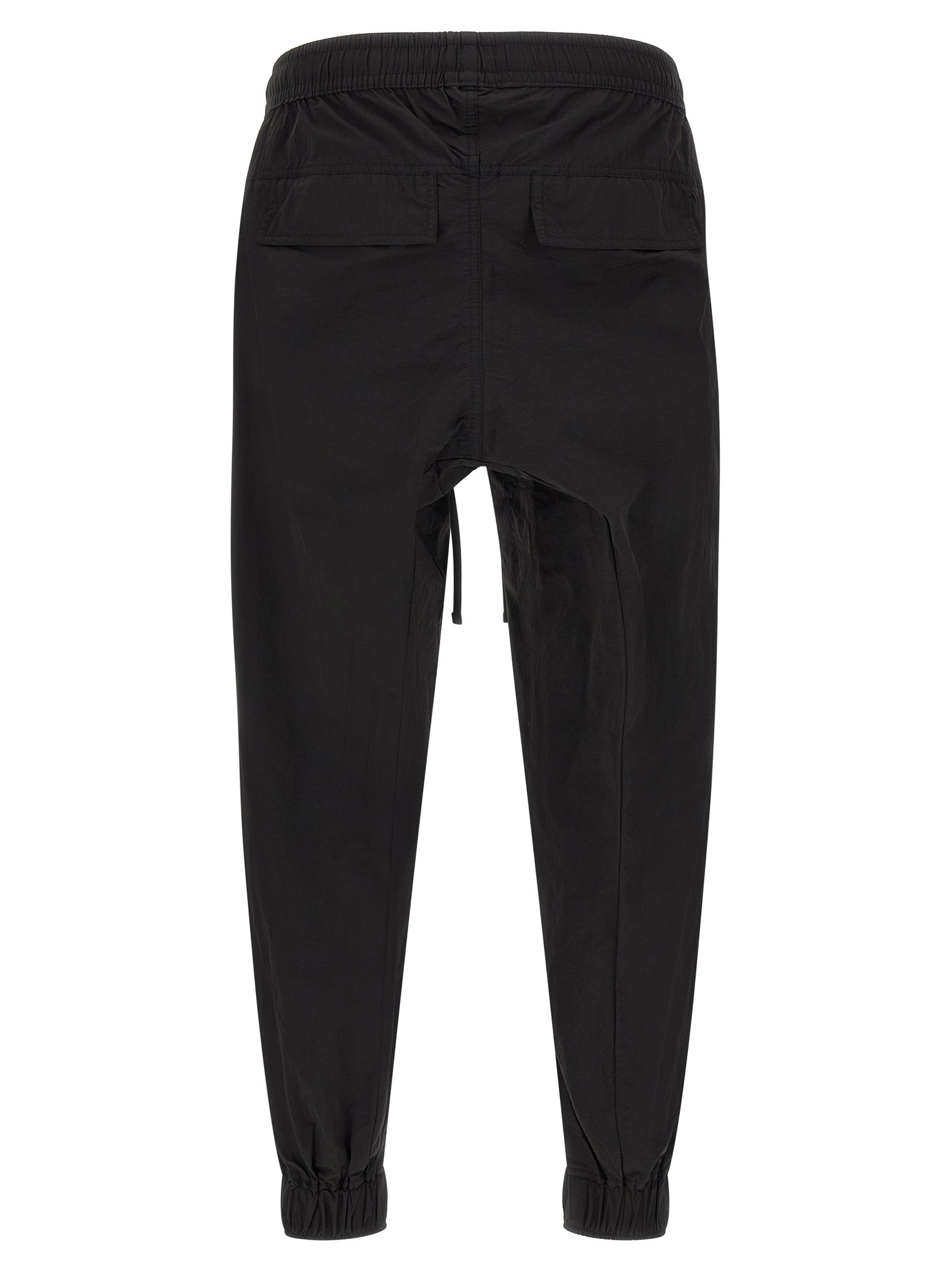 Thom Krom Schwarze Polyamid-Freizeithose
