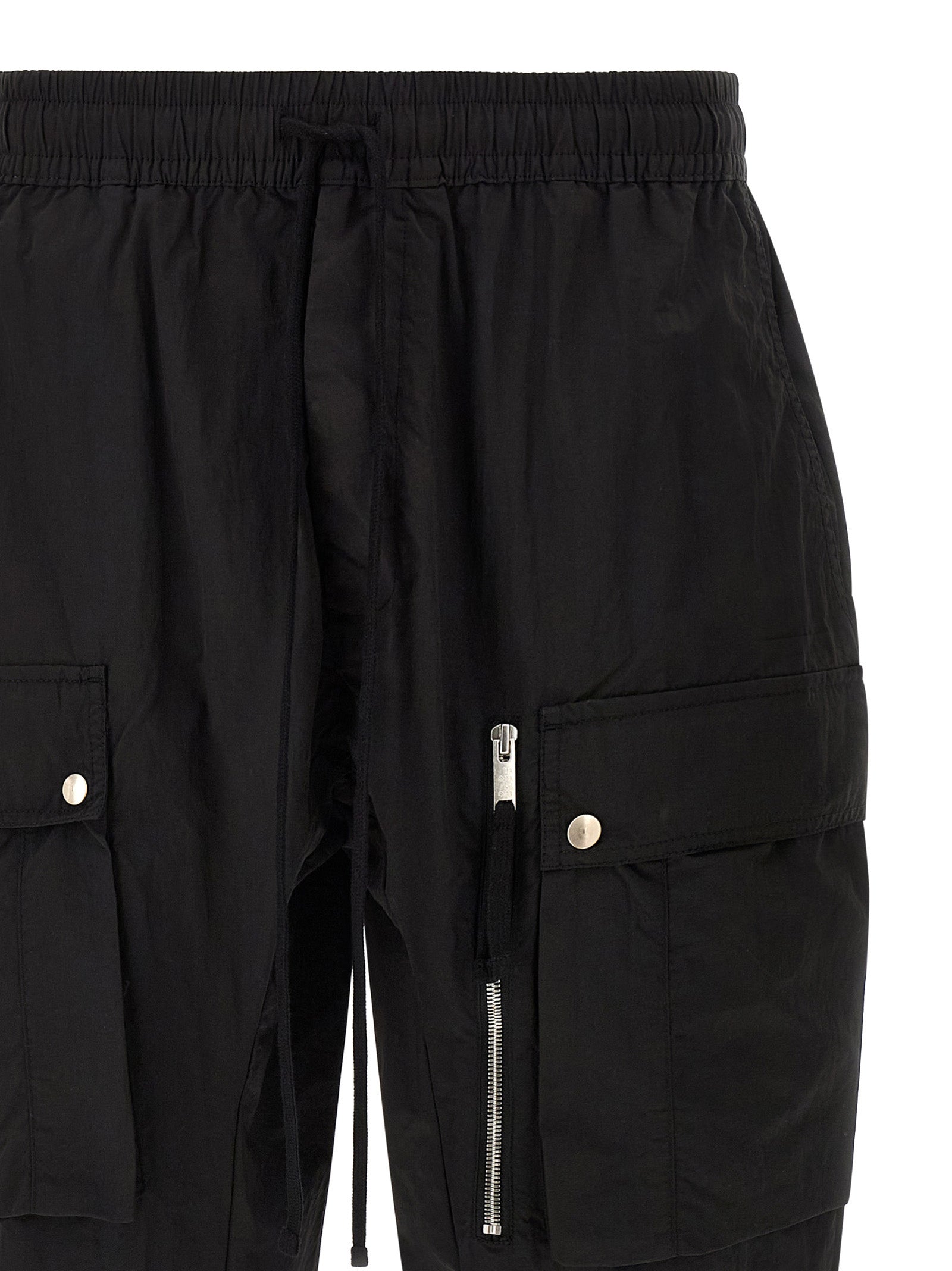 Thom Krom Schwarze Cargohose aus Nylon