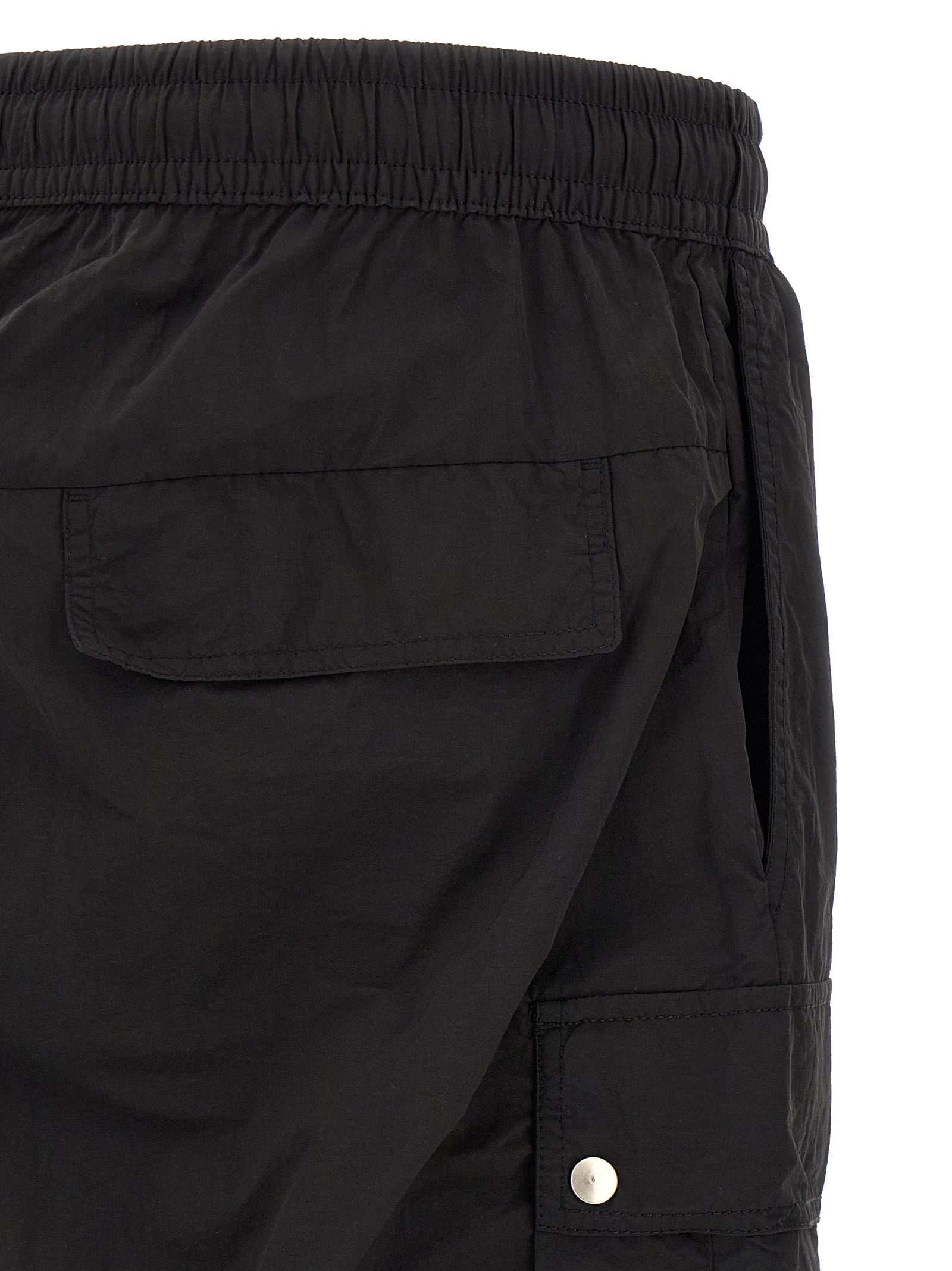 Thom Krom Schwarze Cargohose aus Nylon