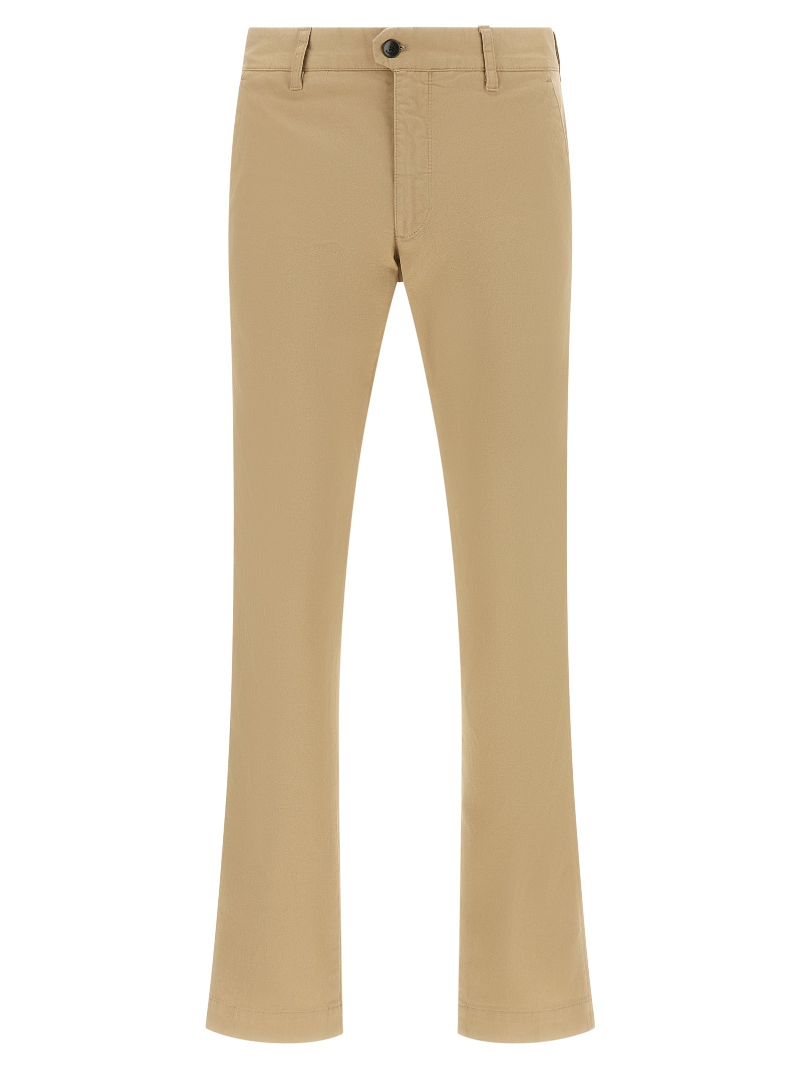 Incotex Beige Baumwoll-Chino-Hose