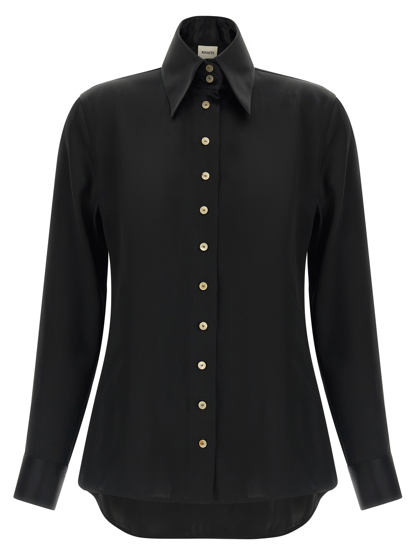 Khaite Schwarze Bluse aus Acetat