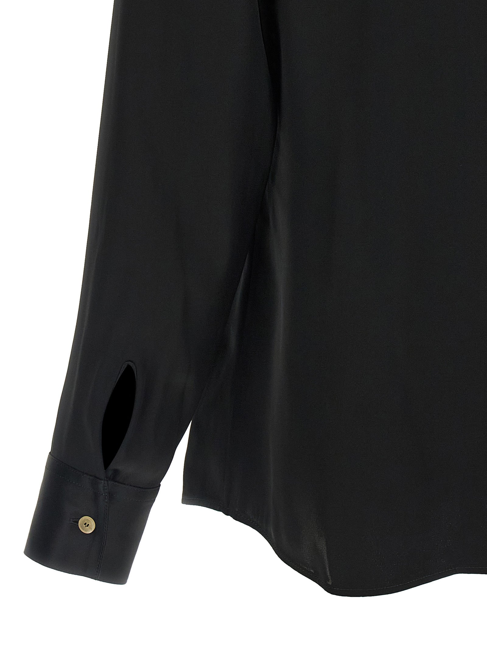 Khaite Schwarze Bluse aus Acetat