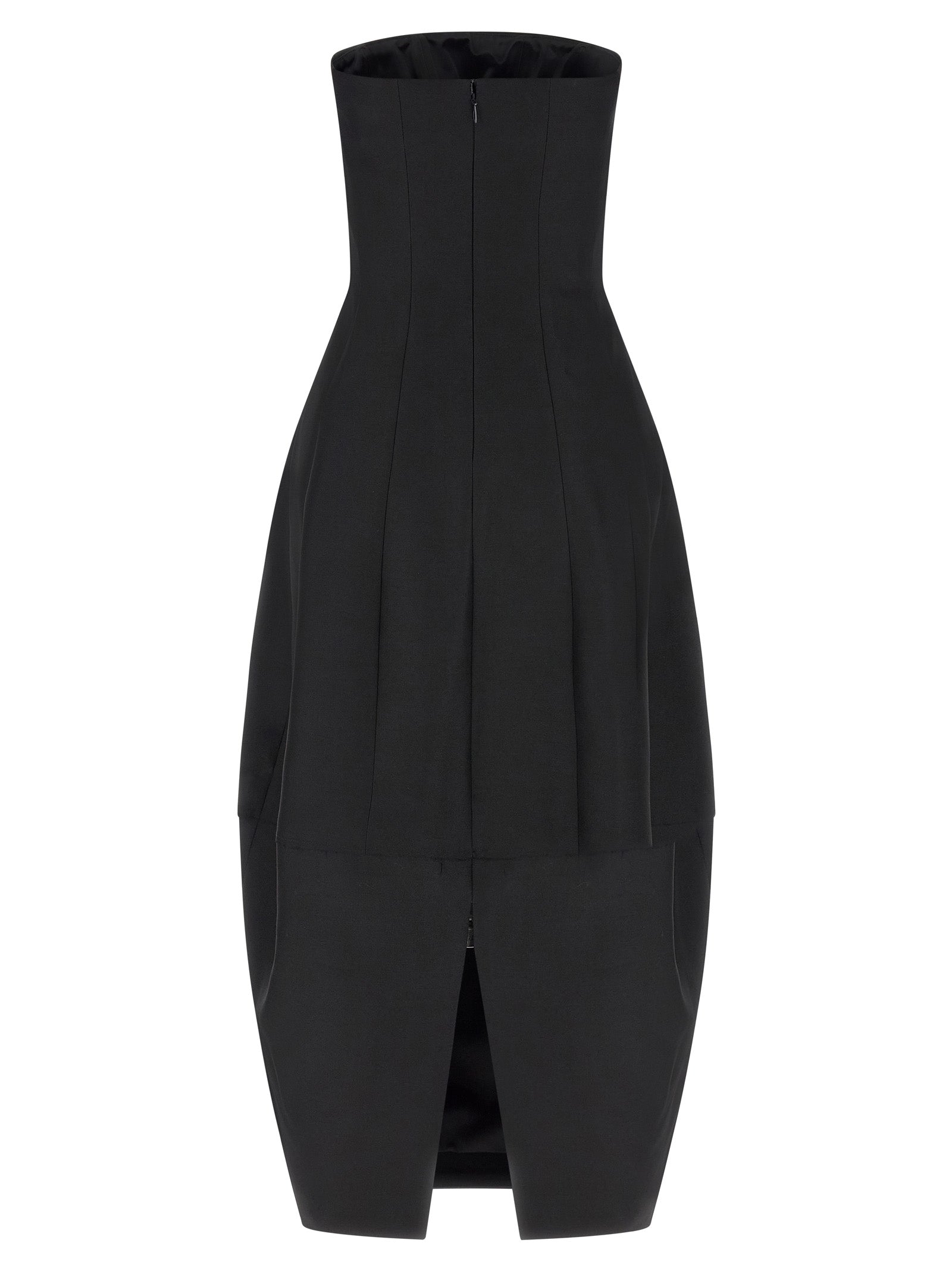 Khaite Langes Wollkleid in Schwarz