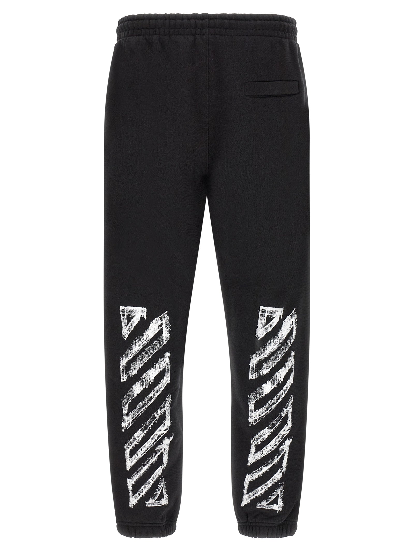 Off-White Schwarze Baumwoll-Jogginghose (Trainingshose)