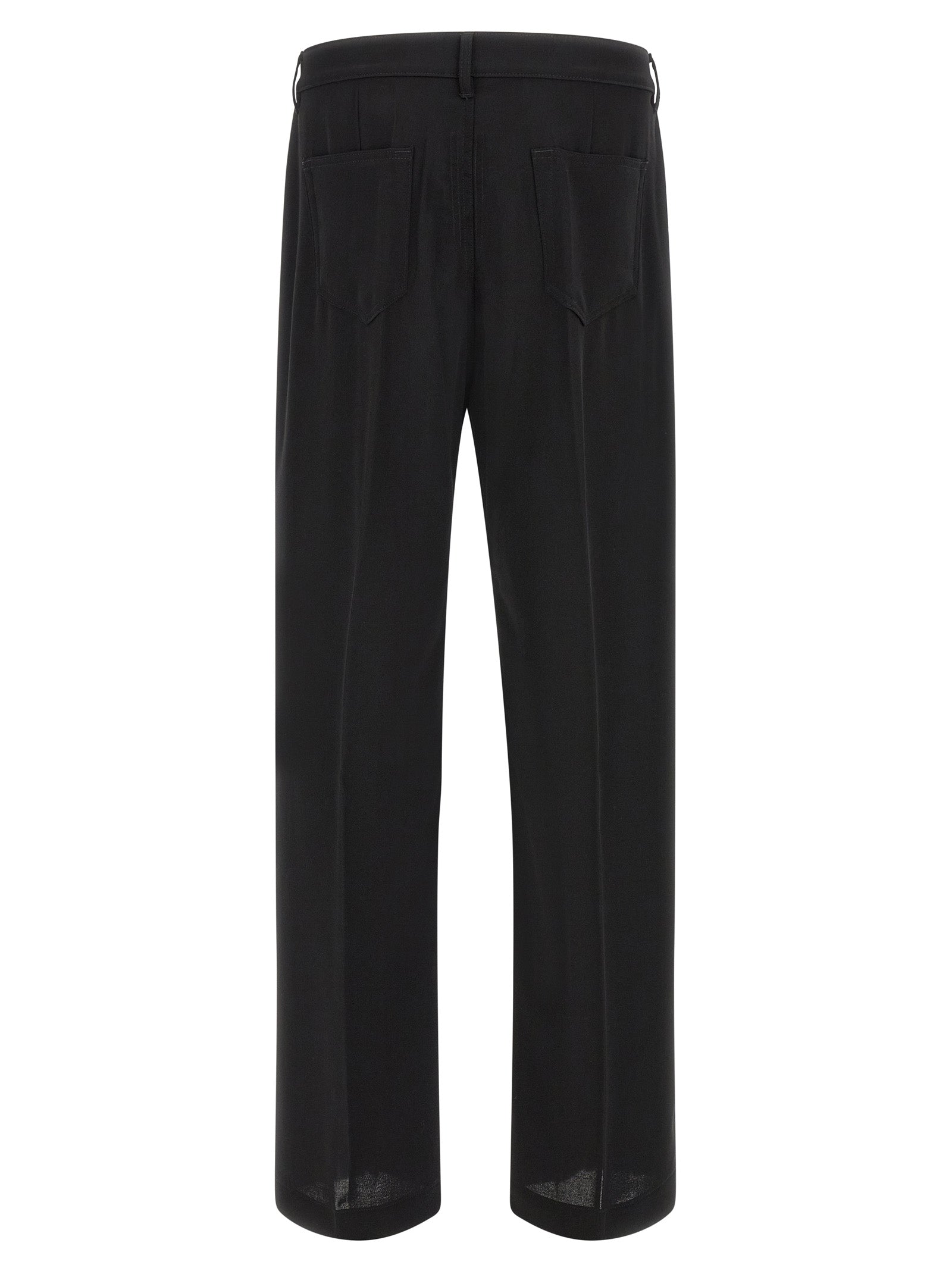 Rick Owens Schwarze Baumwolljeans im Relaxed Fit