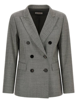Alberto Biani Grauer Wollblazer